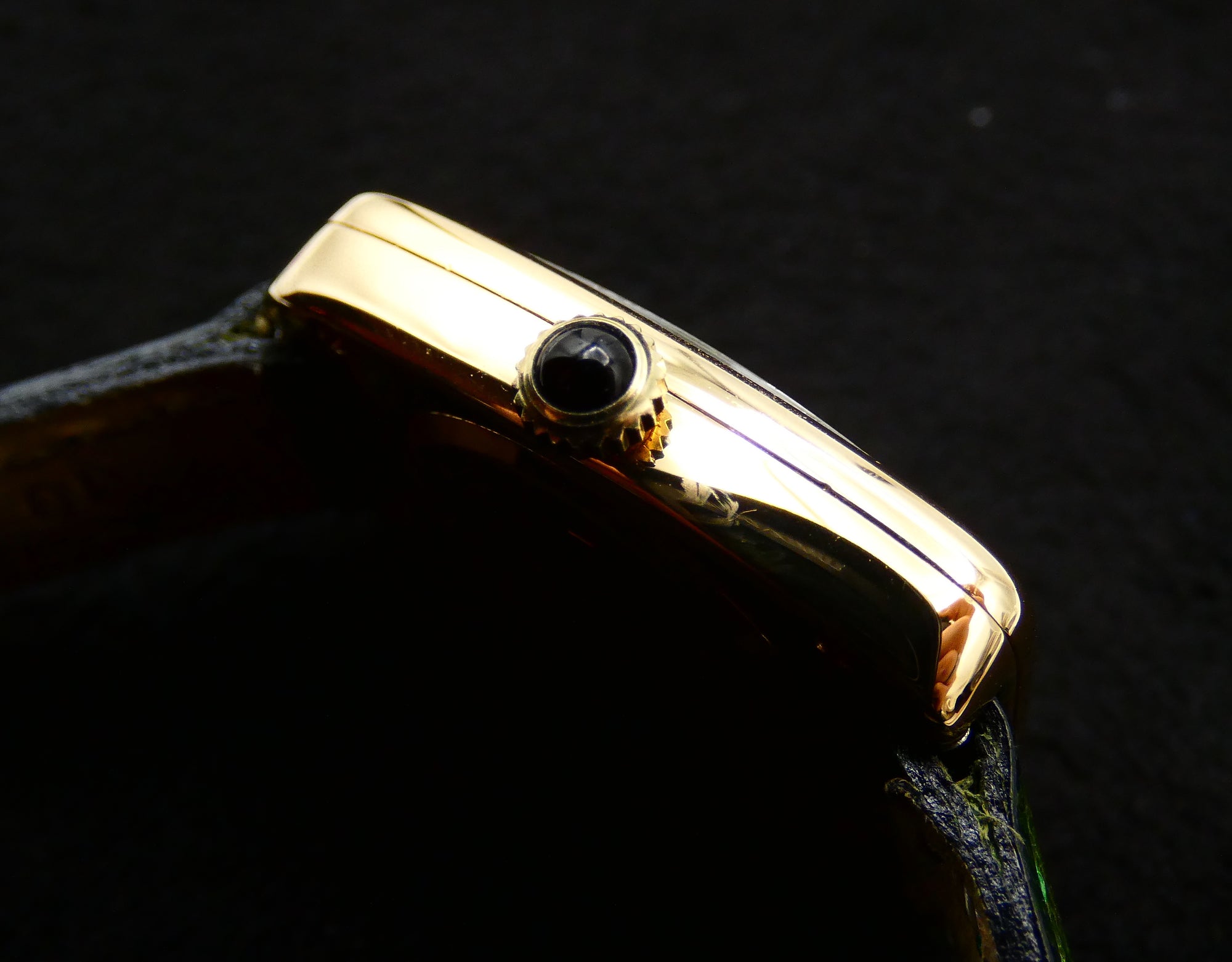 SOLD Cartier Tonneau Vintage Tonneau Tank Faberge Manuel Movement 18K