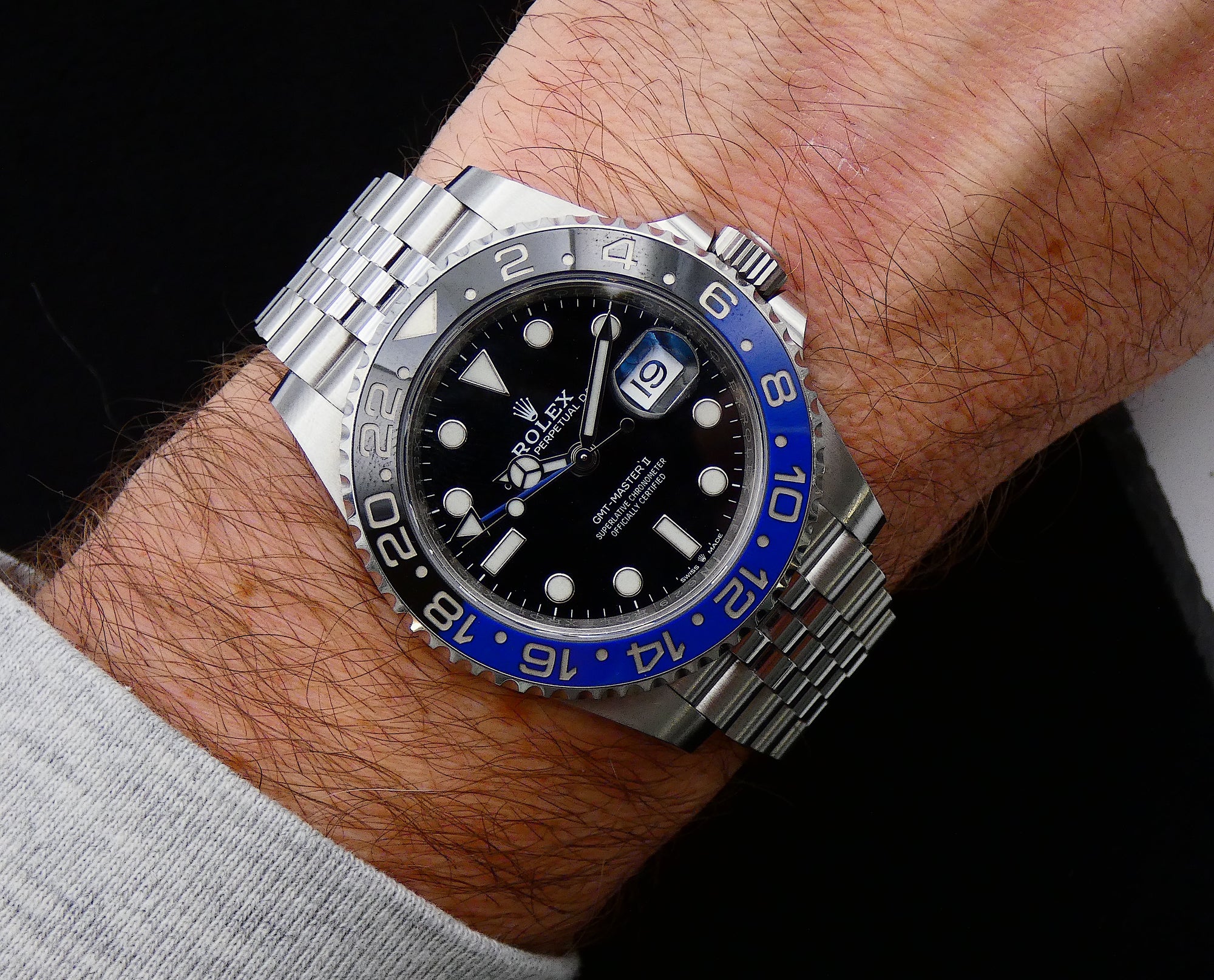 Rolex GMT-Master II 2019 / NL / unpolished 126710BLNR aka batgirl