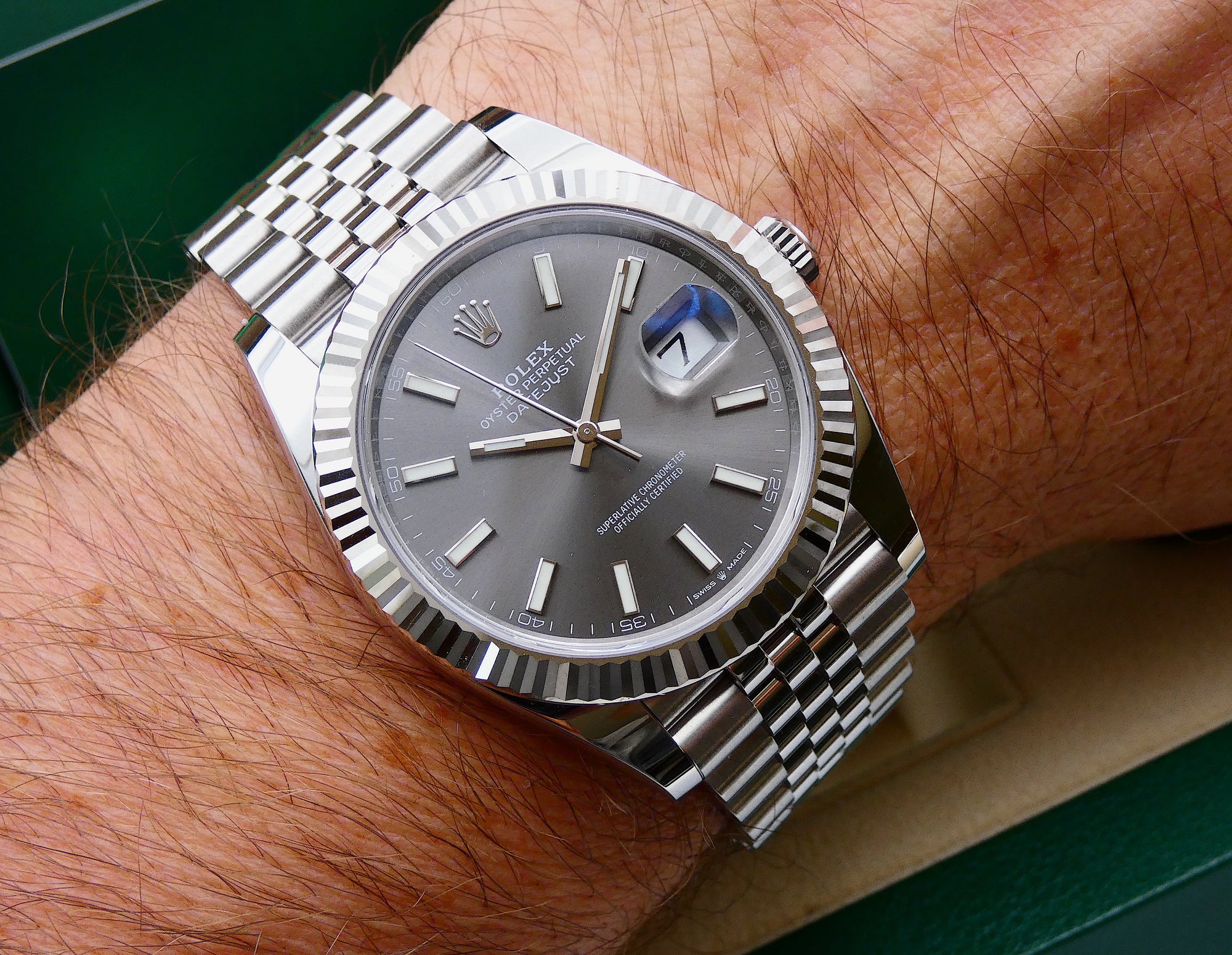 SOLD Rolex Datejust 41 2022 / Near New 126334