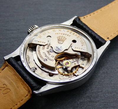 Rolex Oyster Perpetual Date 1954 / creme dial / all original