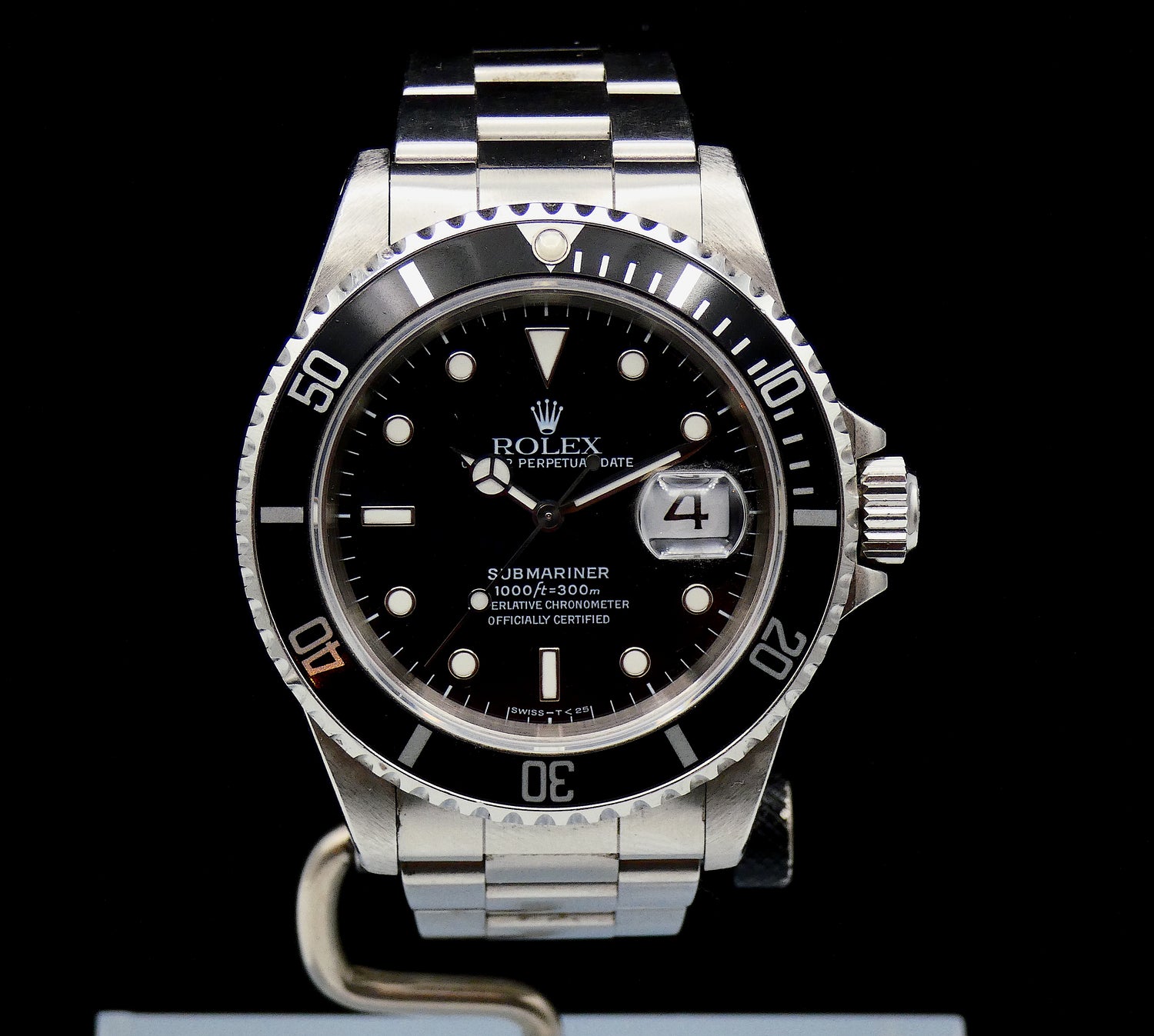 SOLD Rolex Submariner Date 16610 1997 with papers