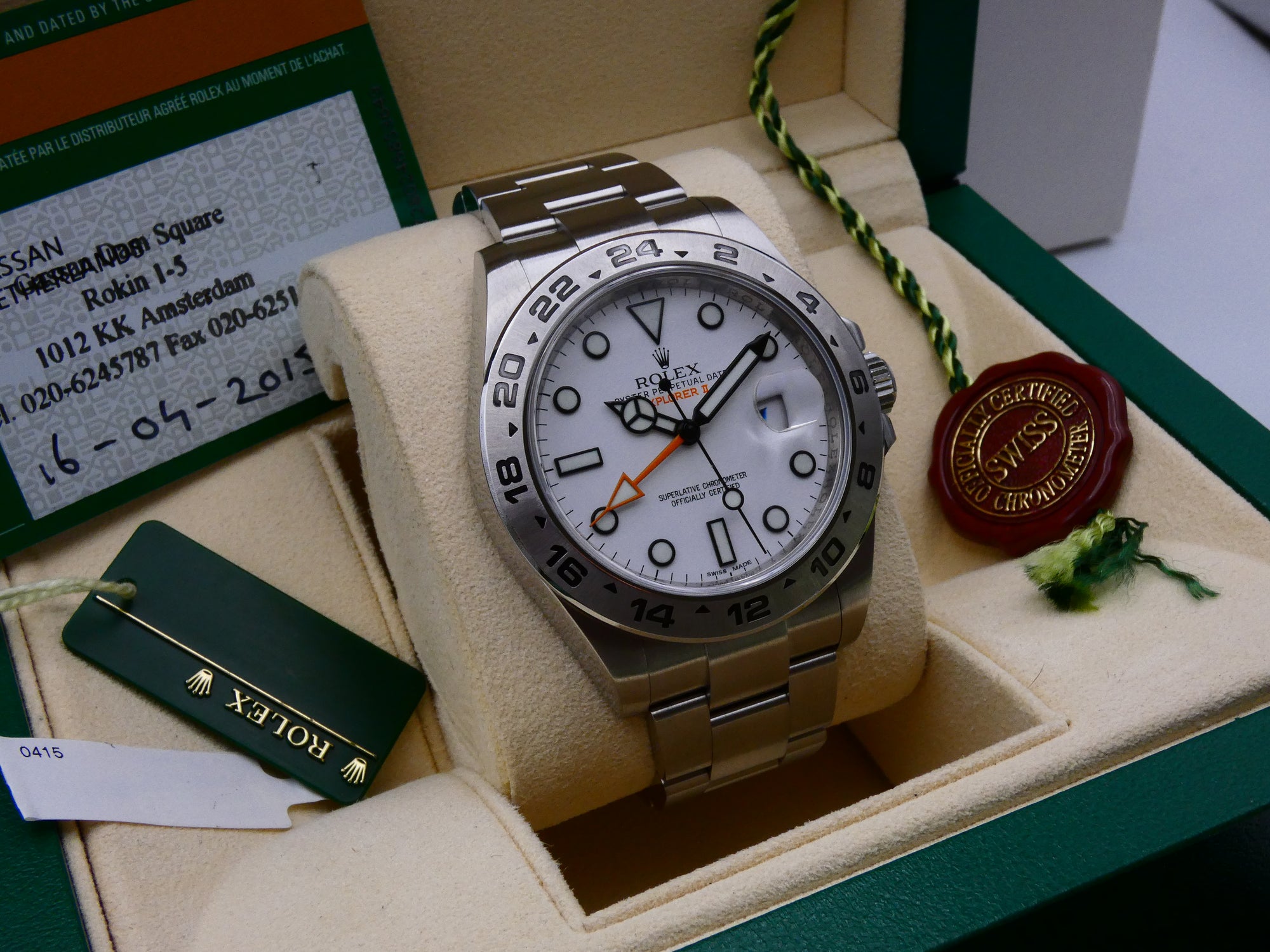 Sold Rolex Explorer II 216570