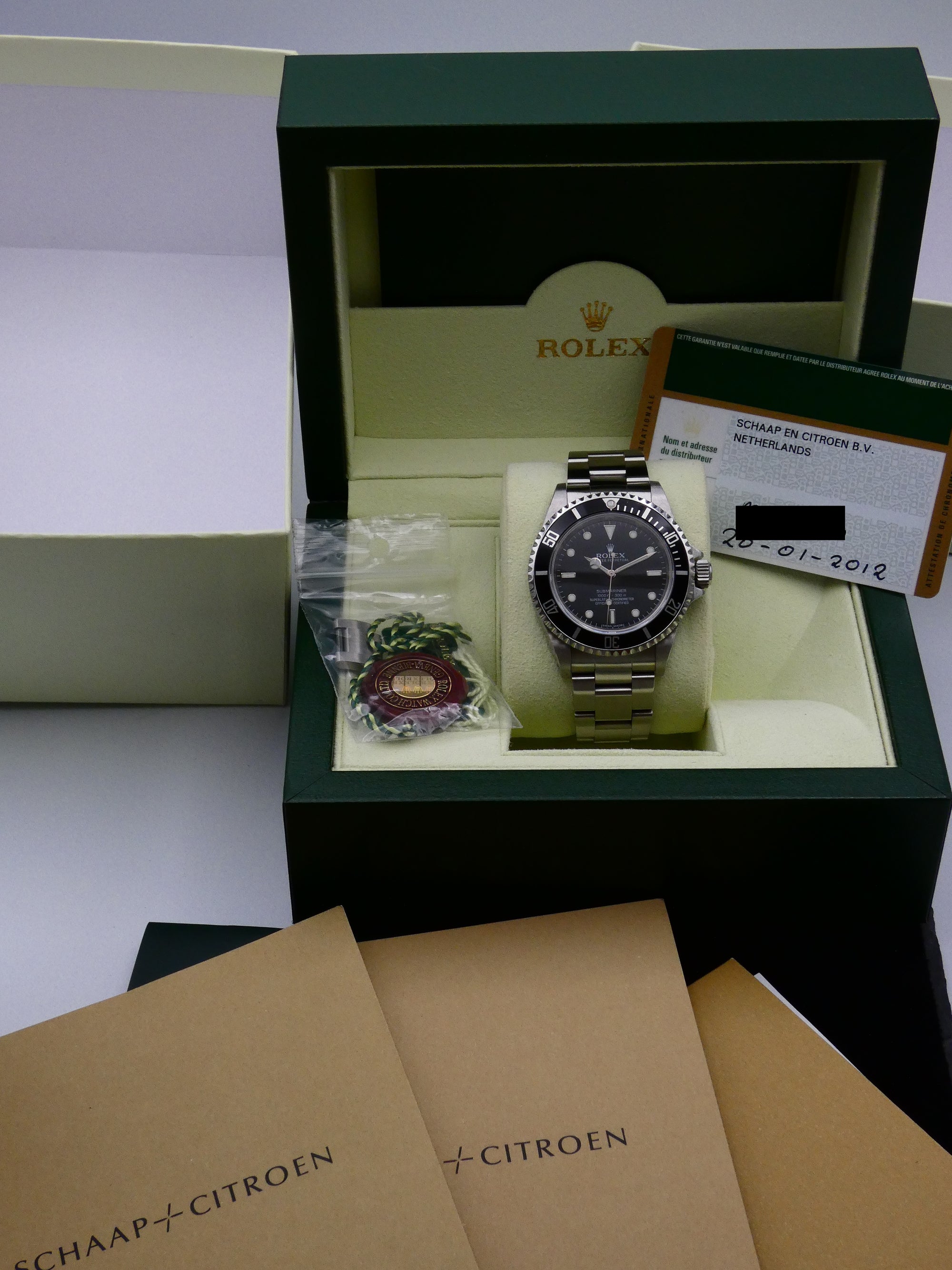 SOLD Rolex Submariner (No Date) 14060M Mint 2012 RRR / Ultra full set