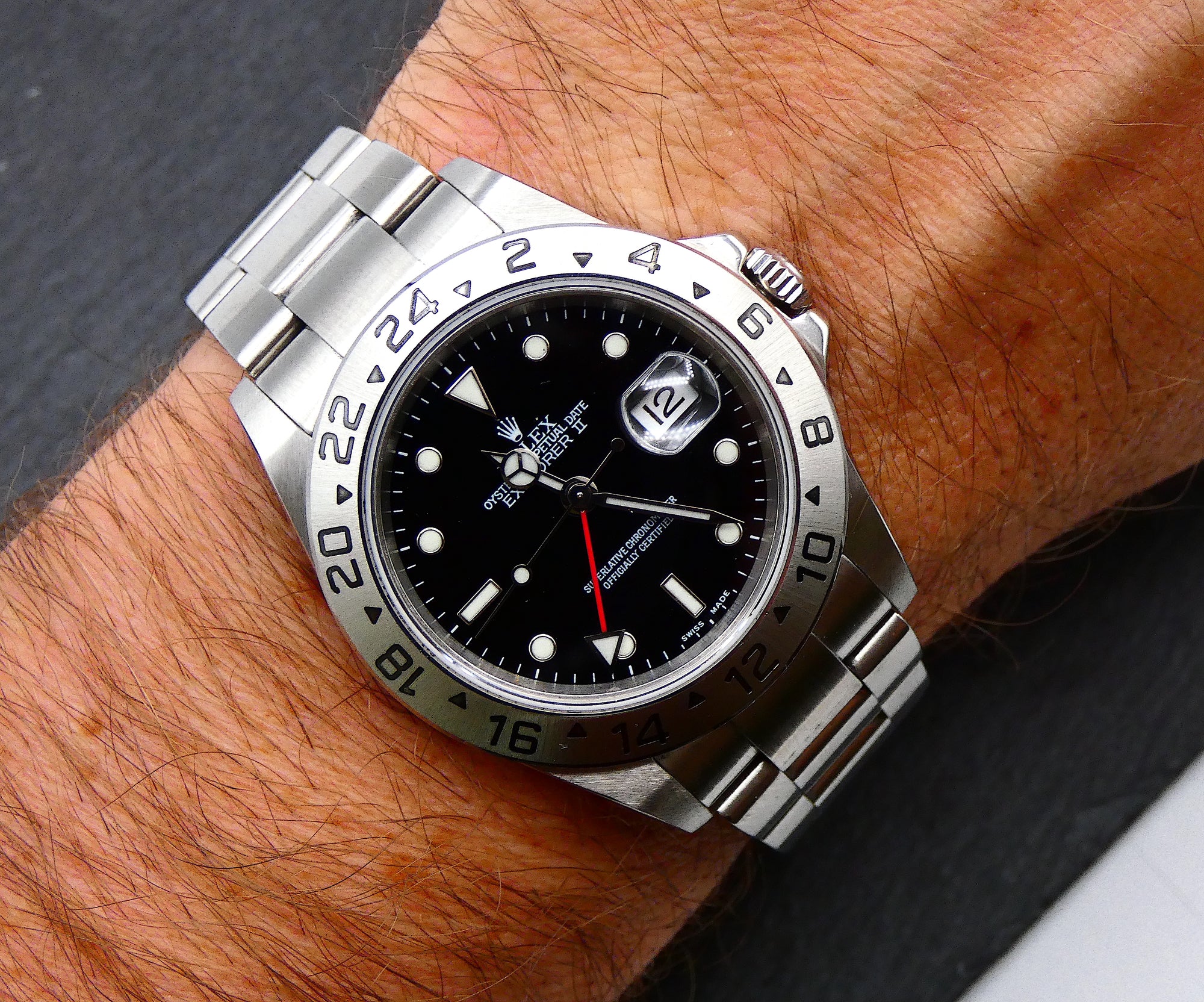 Rolex Explorer II No holes 16570