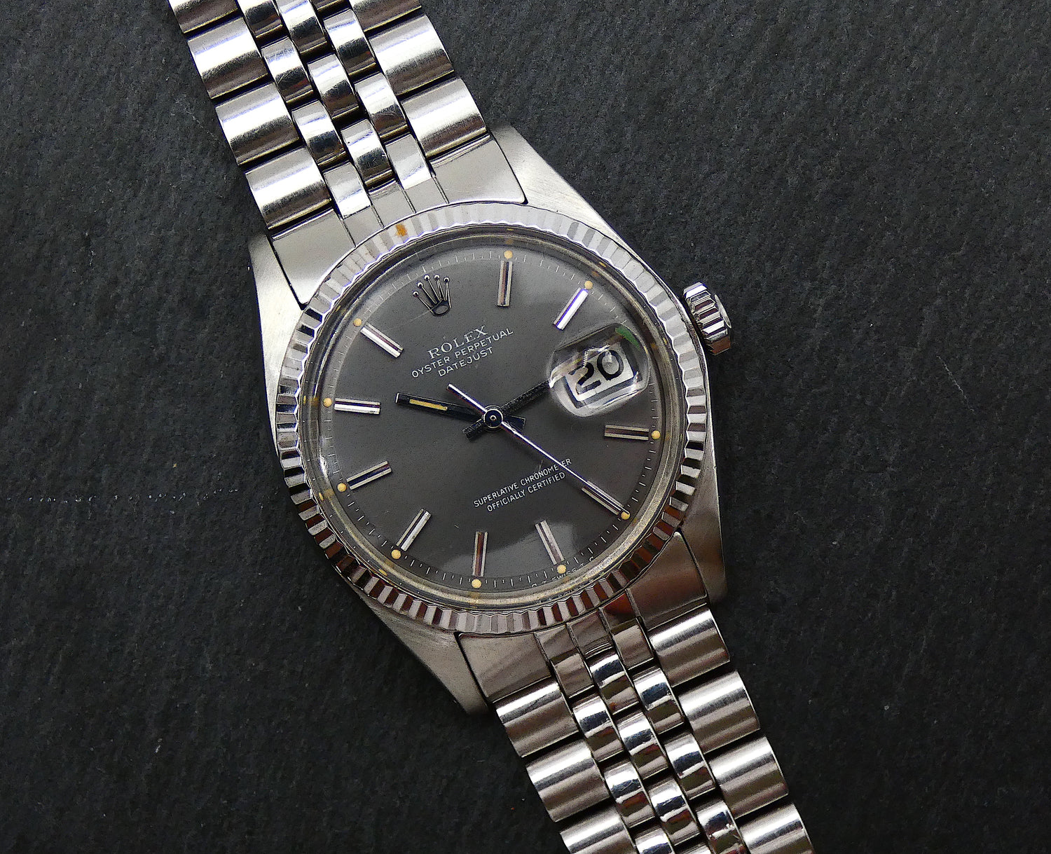 Rolex Datejust 36 Ghost / stunning patina 1601
