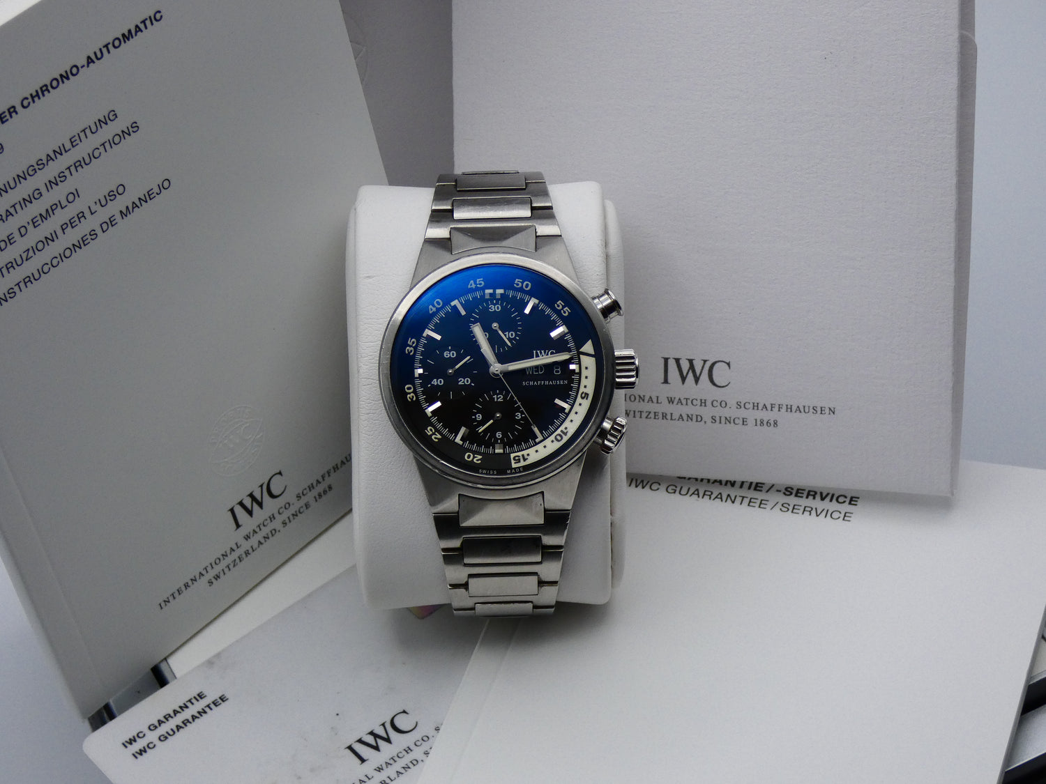 IWC Aquatimer Chronograph Certified 2007 / first owner full set