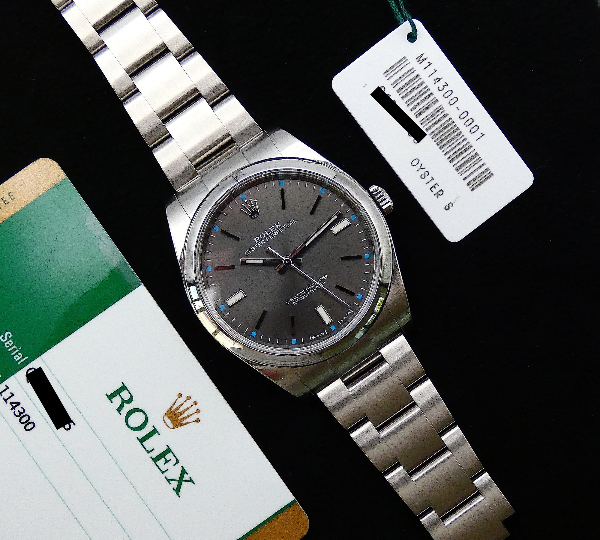 SOLD Rolex Oyster Perpetual 39 Mint