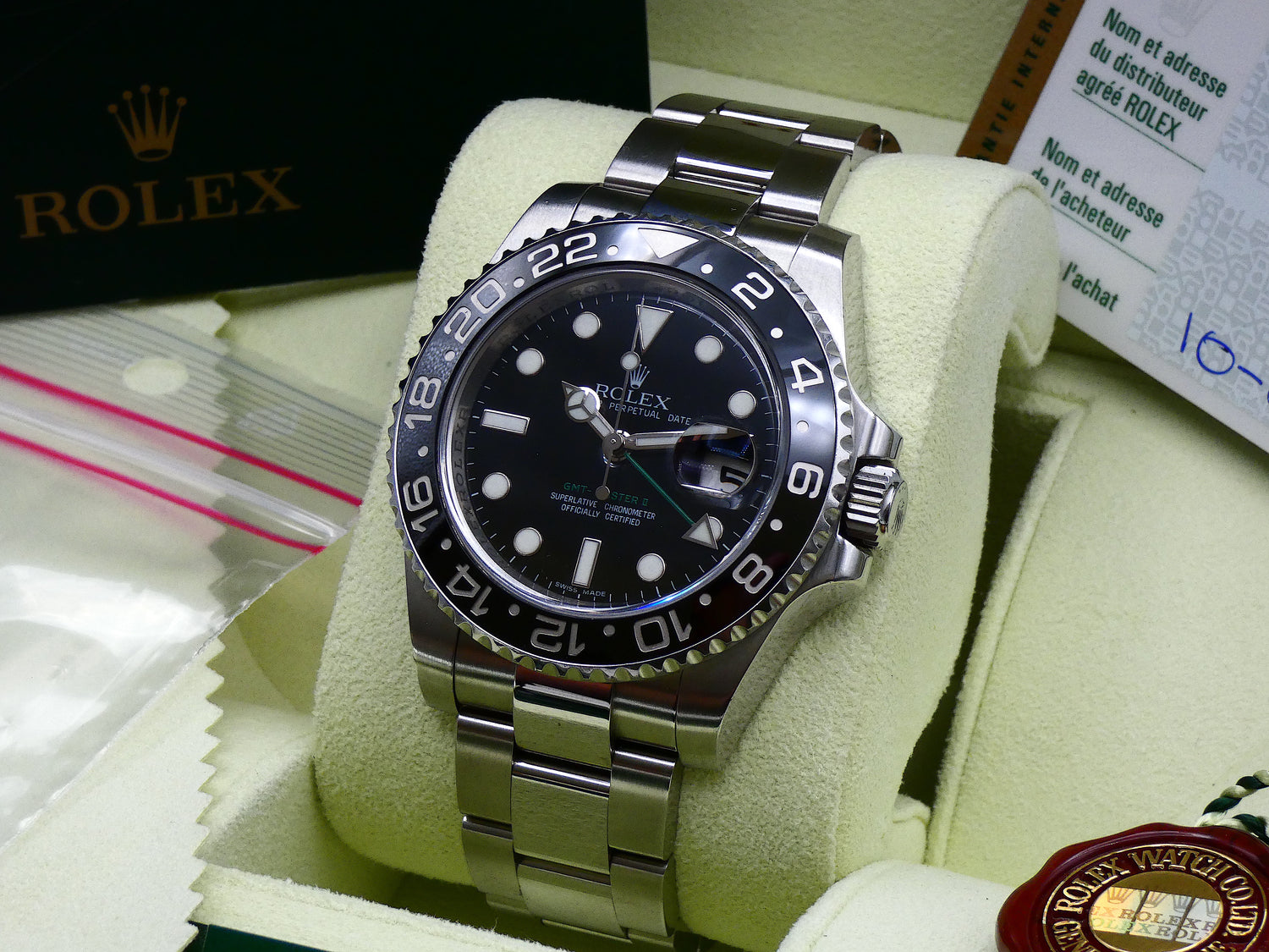 SOLD Rolex GMT-Master II NL Watch