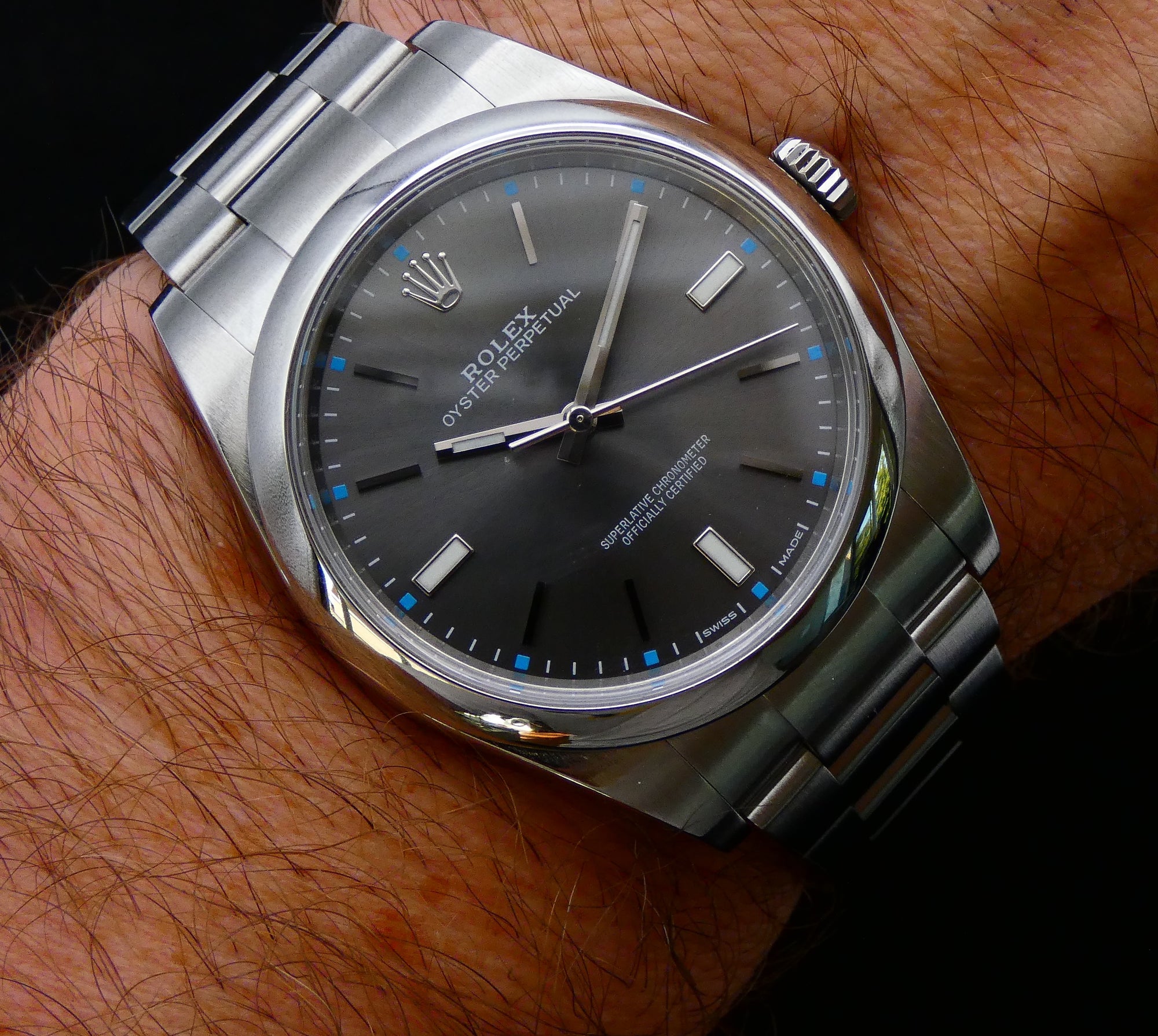 SOLD Rolex Oyster Perpetual 39 Mint