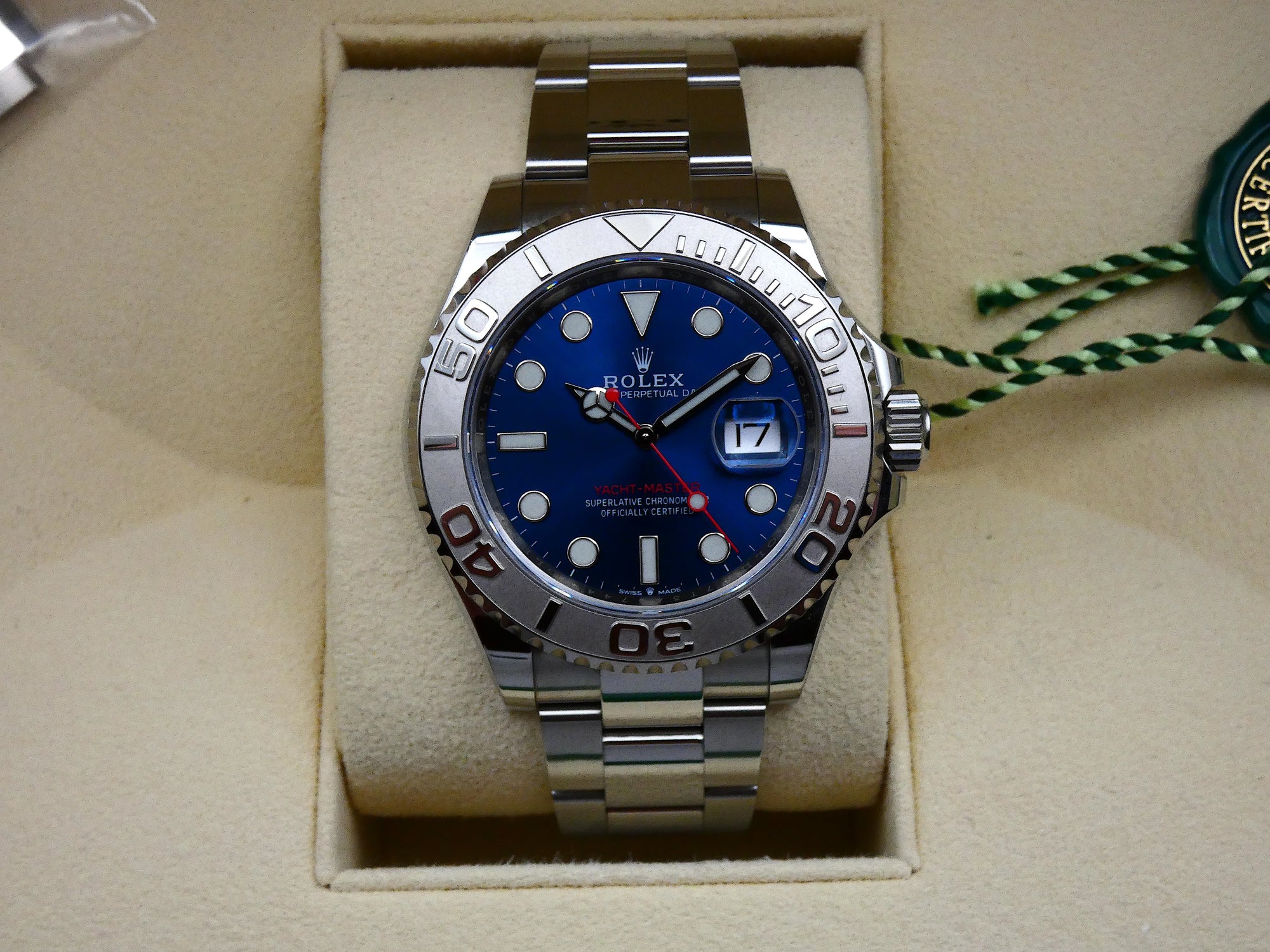 SOLD Rolex Yacht-Master 40 126622 2020 full set DE