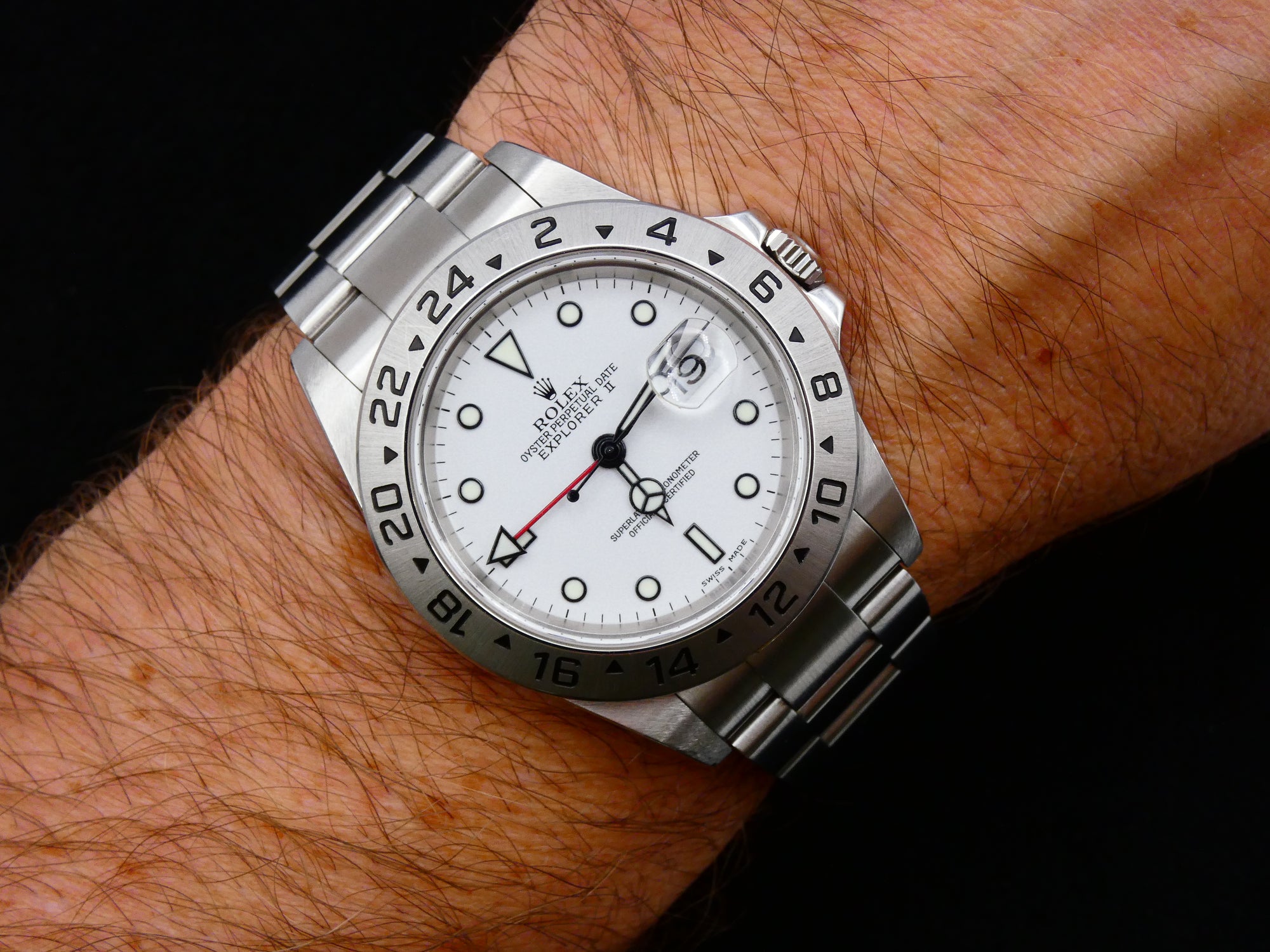 Rolex Explorer II mint / Polar / SEL 16570
