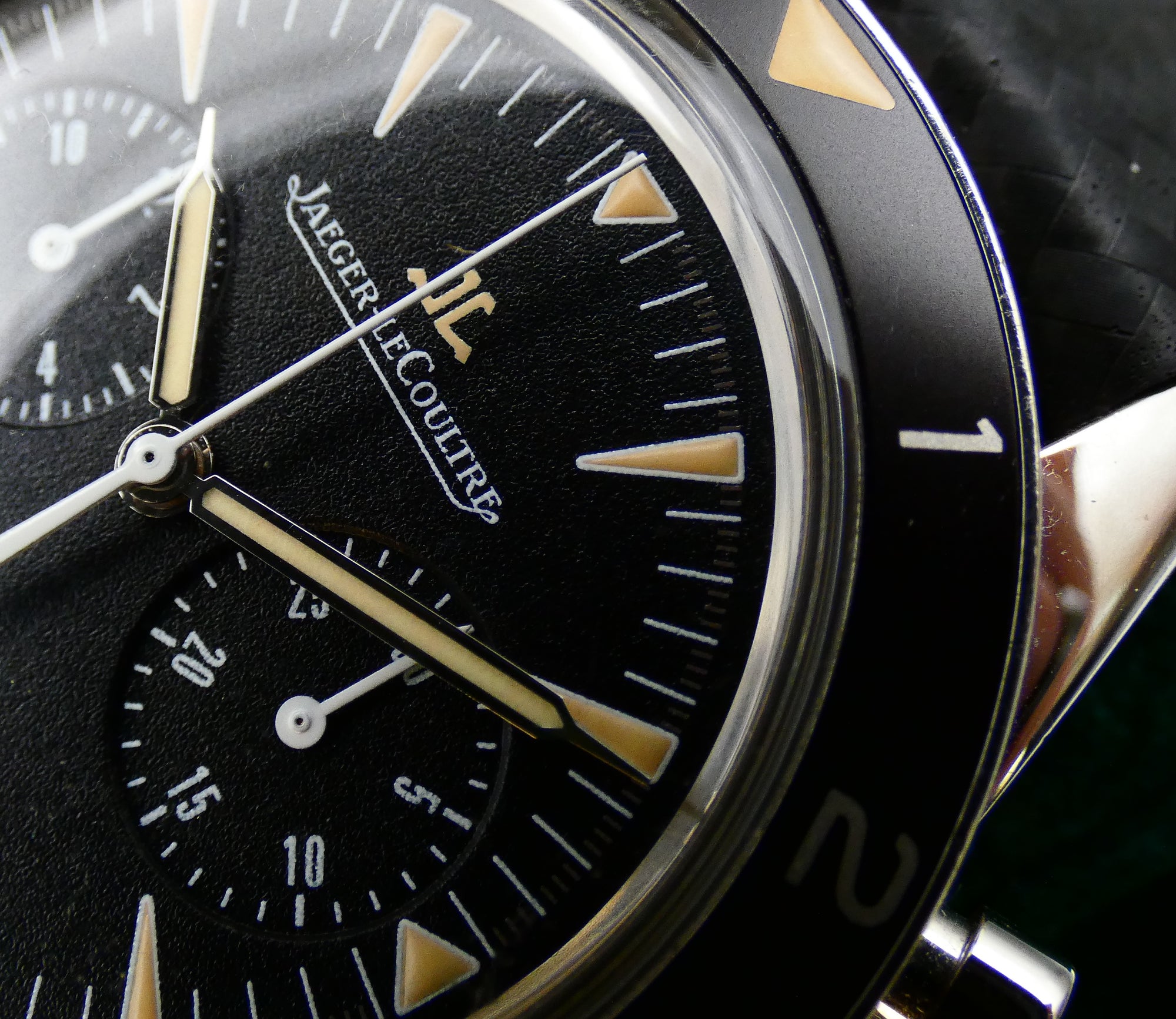Jaeger-LeCoultre Deep Sea Chronograph Rare Deep Sea Vintage Chronograph Full set