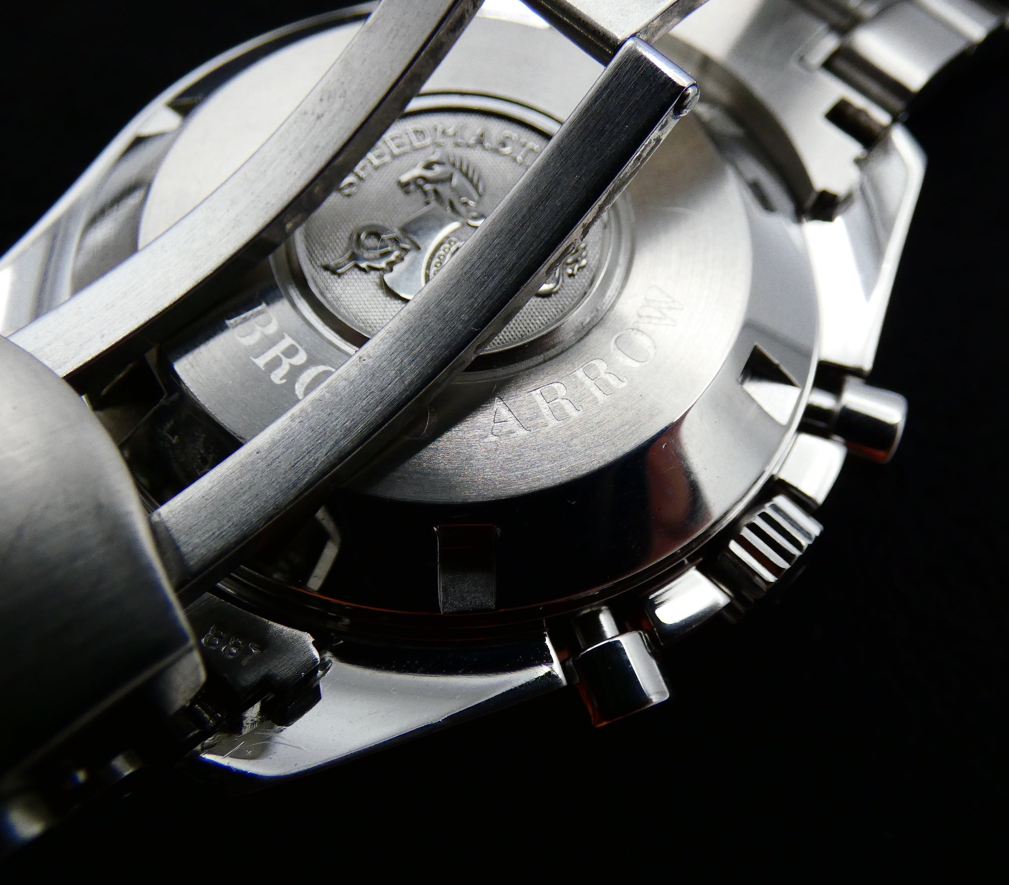 SOLD Omega Speedmaster Broad Arrow 38512000