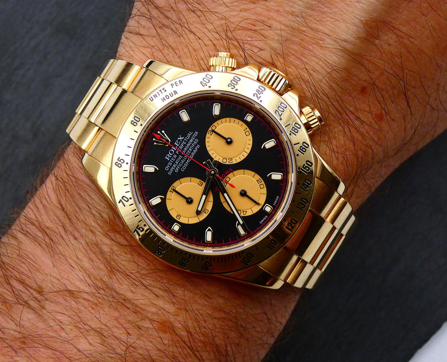 SOLD Rolex Daytona 2014 / Paul Newman / Service Rolex 116528