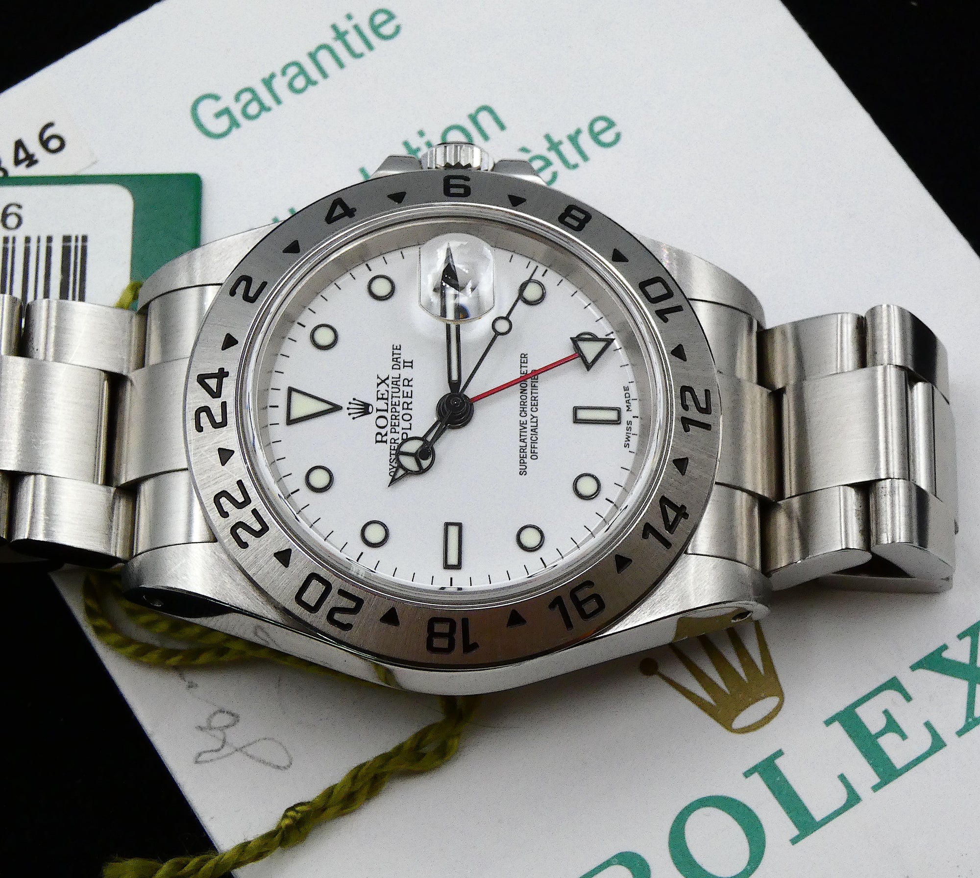 Rolex Explorer II mint / Polar / SEL 16570