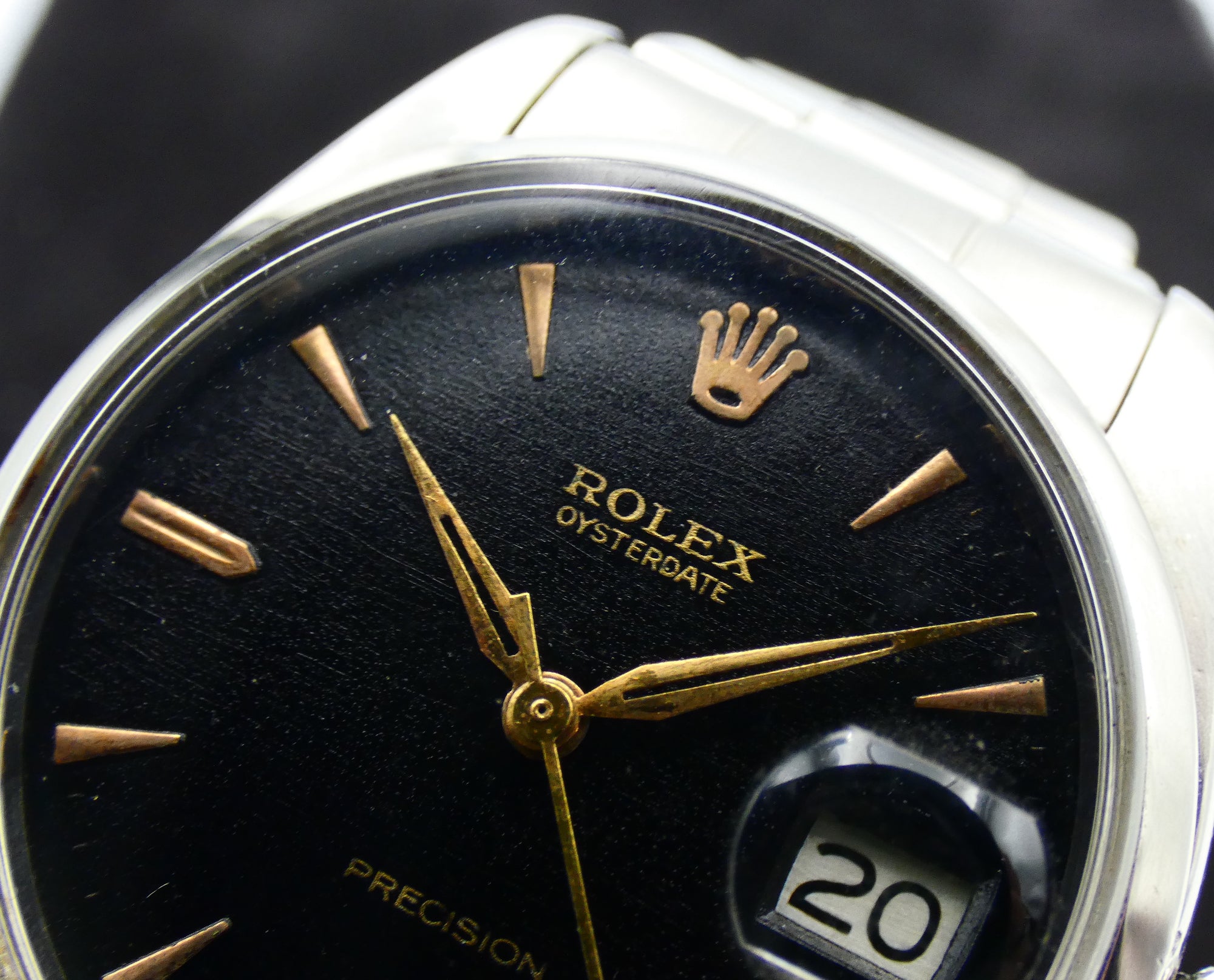 Rolex Oysterdate Precision Oyster Date Gilt / matt dial