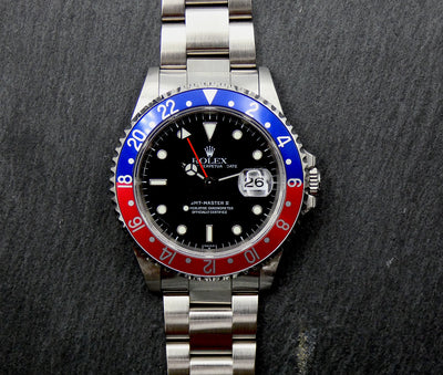 Sold Rolex GMT-Master II 1999 / swiss only / new Rolex service