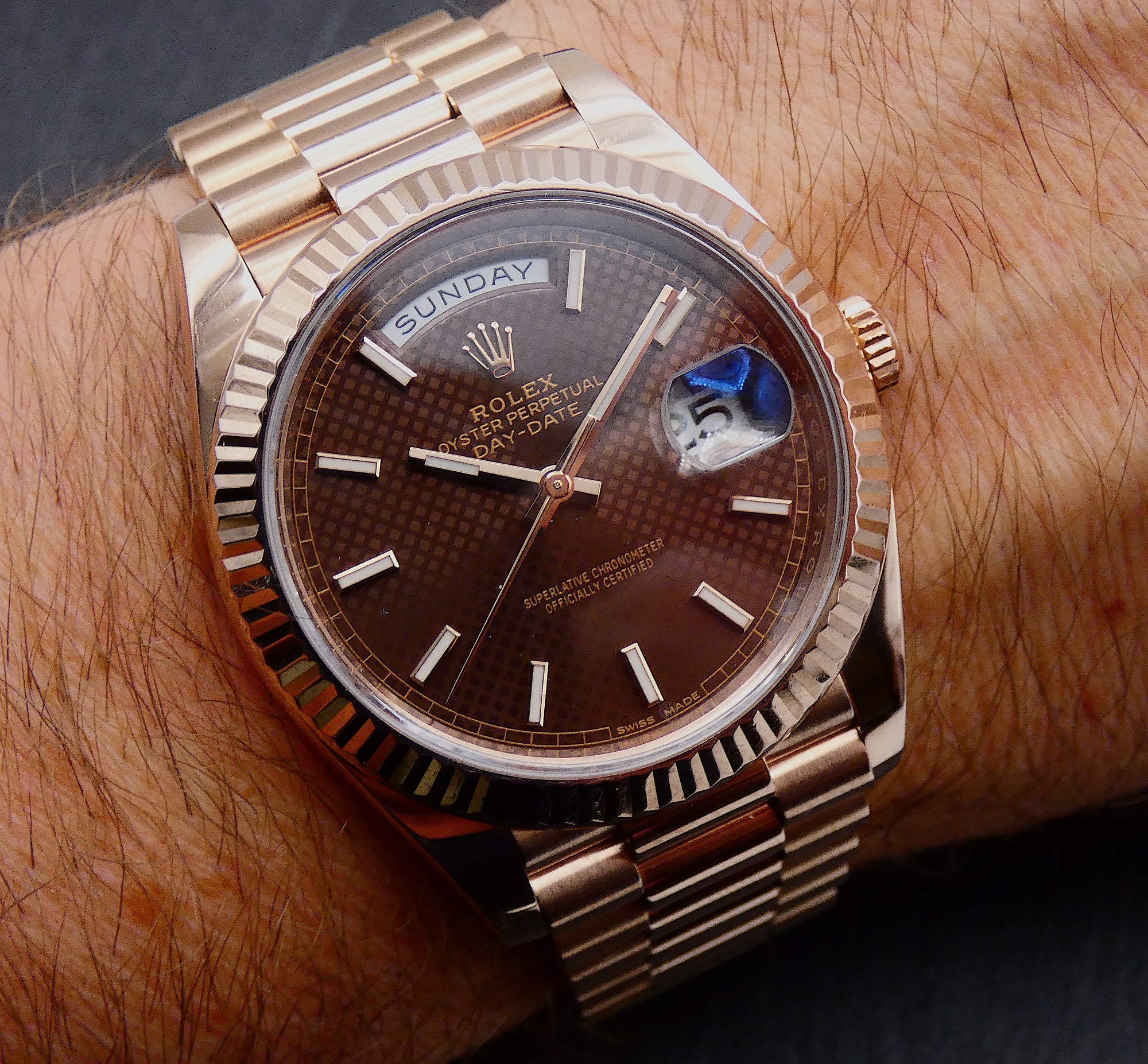 SOLD Rolex Day-Date 40 2017 / 2023 service