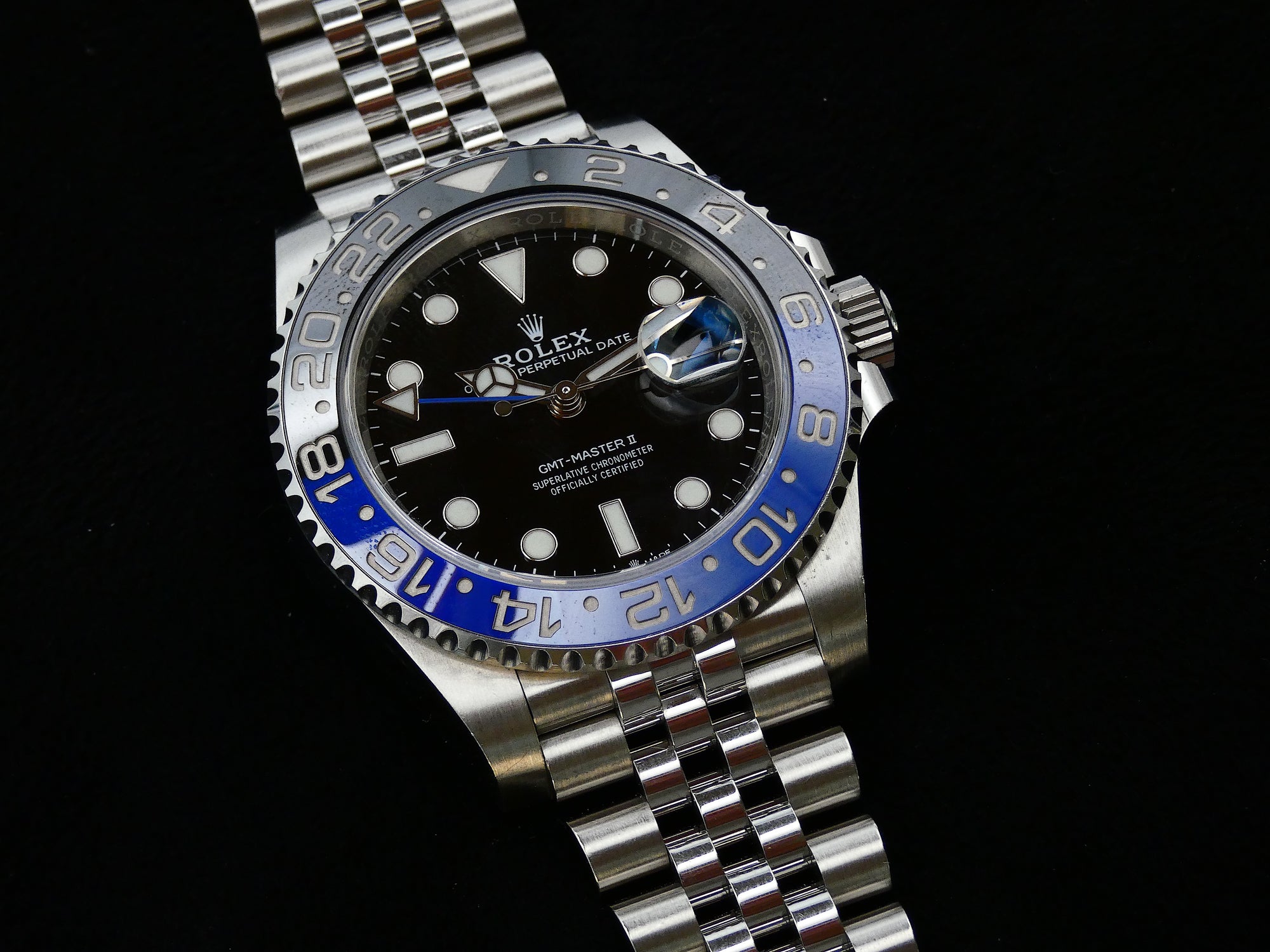 Rolex GMT-Master II 2019 / NL / unpolished 126710BLNR aka batgirl
