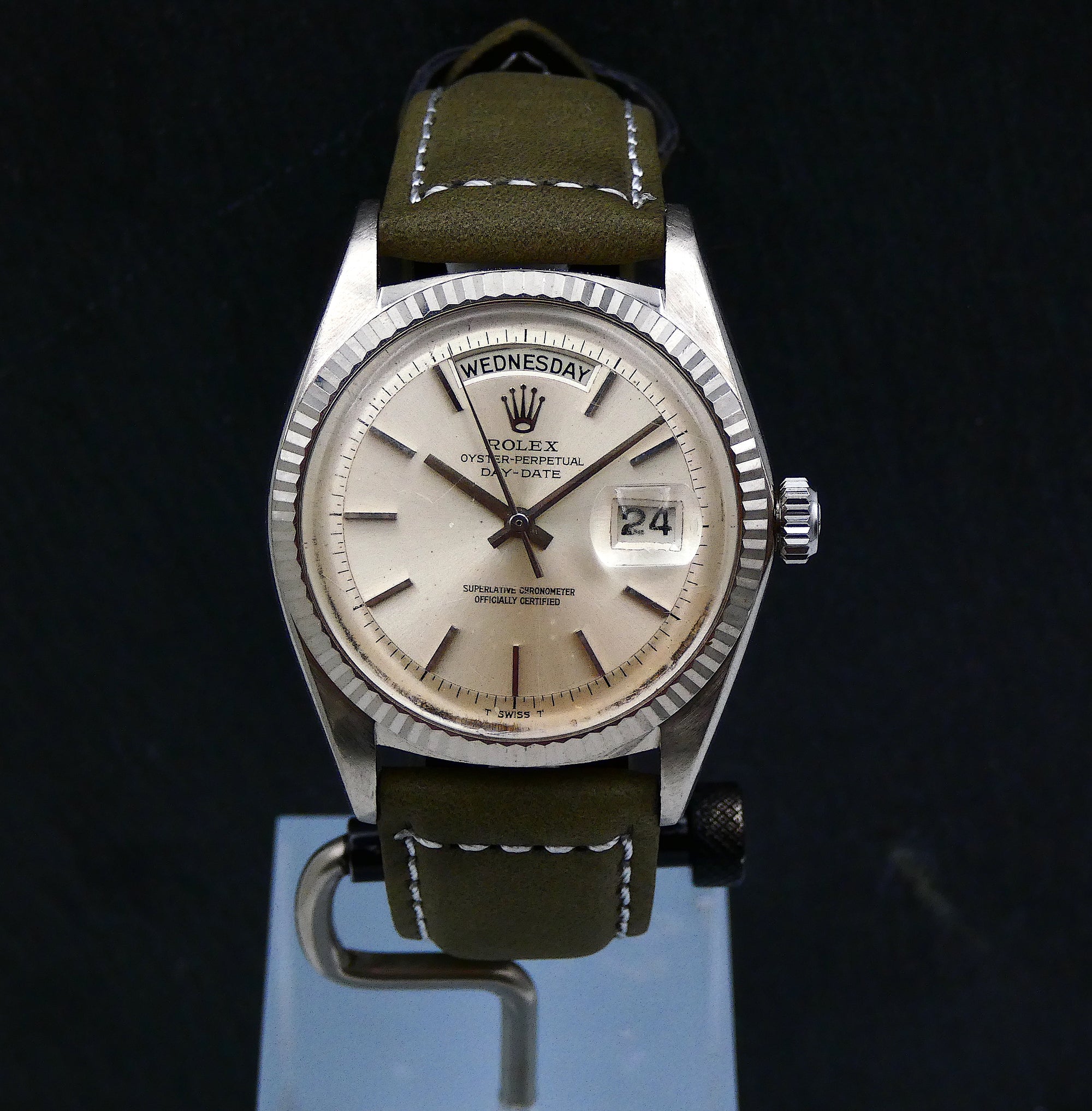 SOLD Rolex Day-Date 36 White gold / 1967 / 1803 Great condition