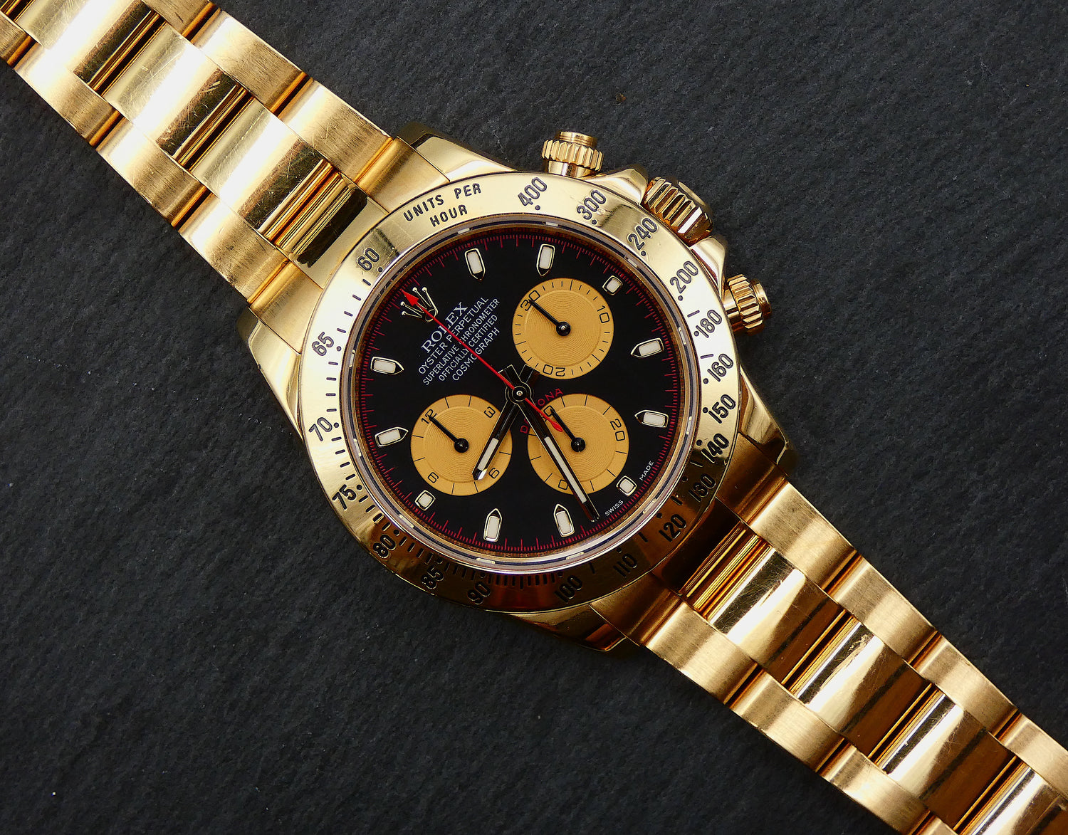 SOLD Rolex Daytona 2014 / Paul Newman / Service Rolex 116528