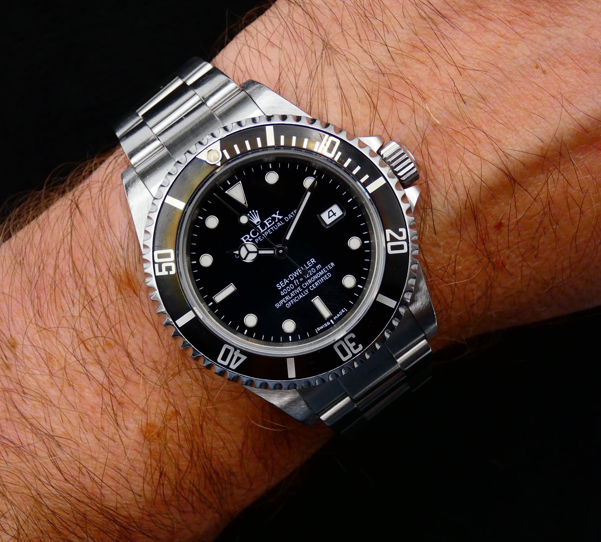 reserved Rolex Sea-Dweller 4000 16600 2008 / last of line / unpolished