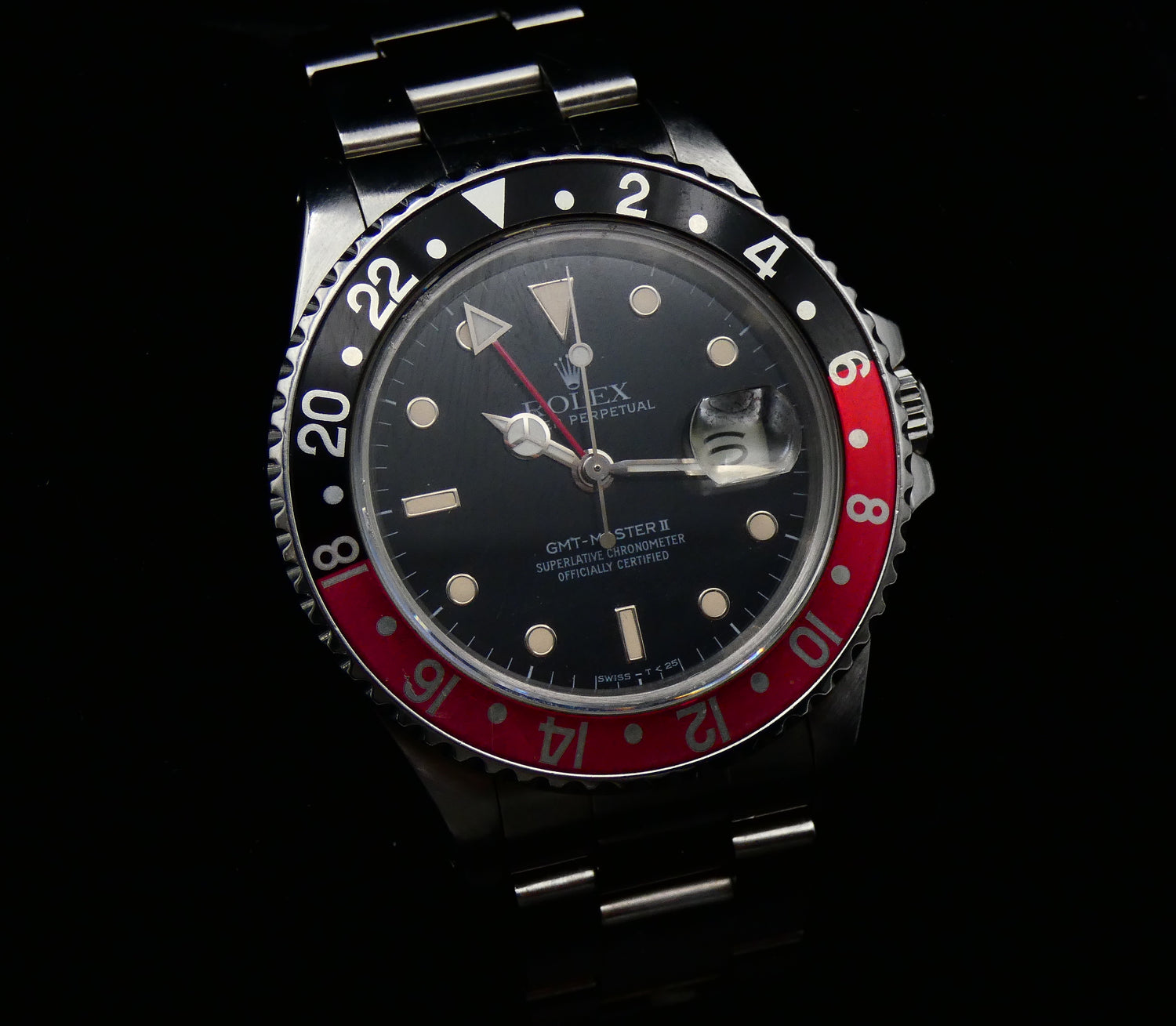 SOLD Rolex GMT-Master II fat lady 1985 16760
