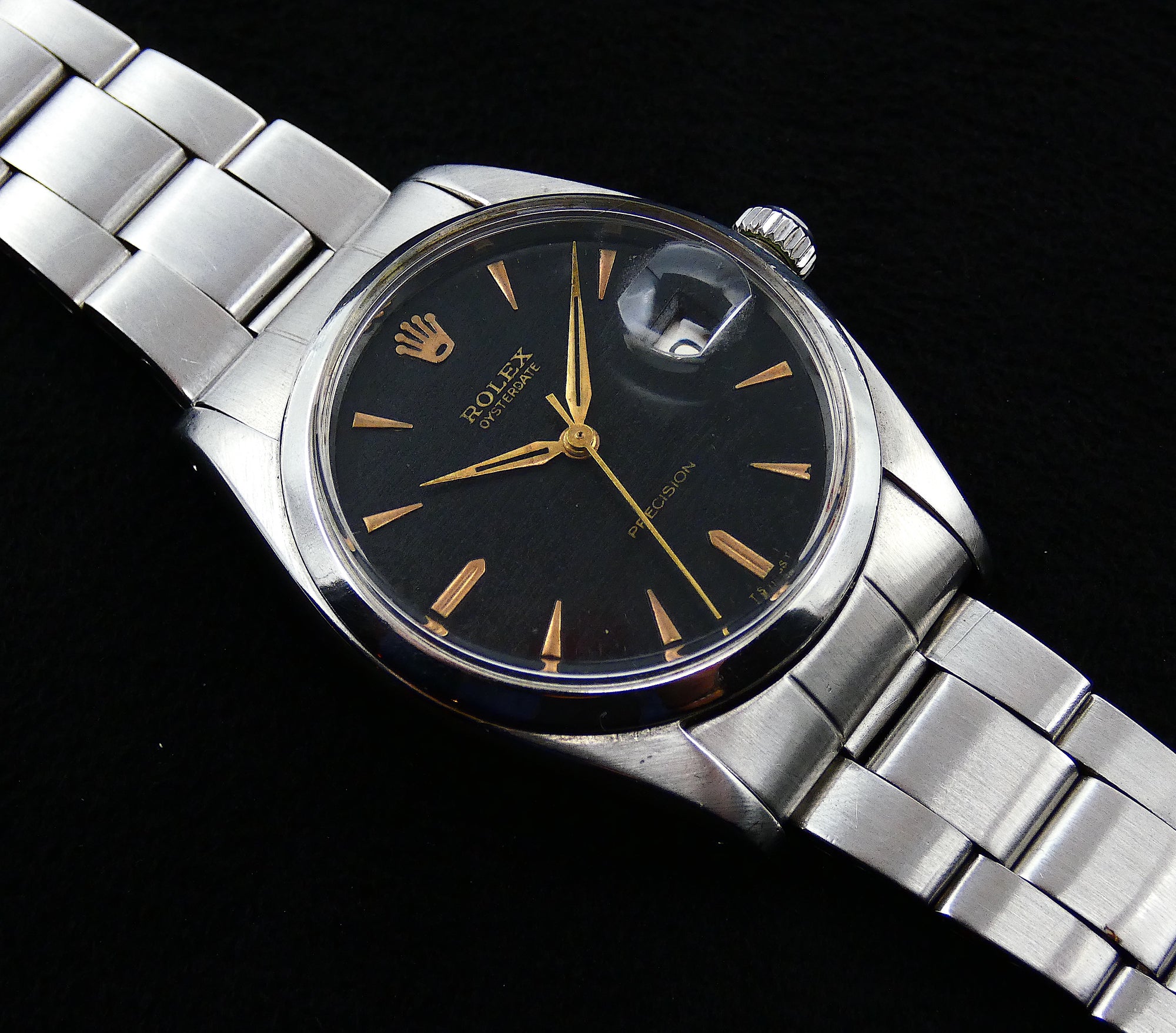 Rolex Oysterdate Precision Oyster Date Gilt / matt dial