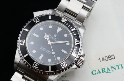 SOLD Rolex Submariner (No Date) 14060