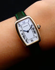 SOLD Cartier Tonneau Vintage Tonneau Tank Faberge Manuel Movement 18K