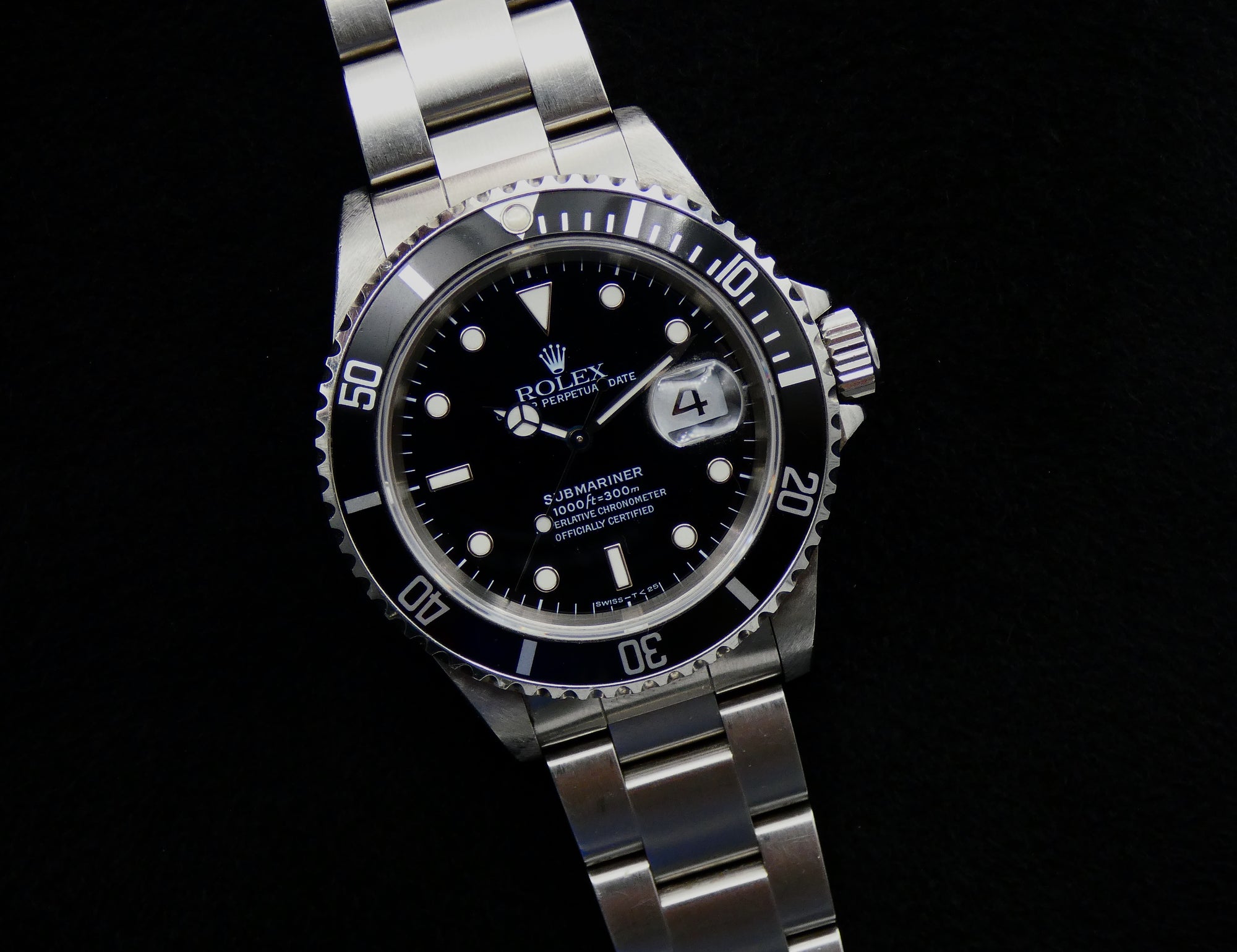 SOLD Rolex Submariner Date 16610 1997 with papers