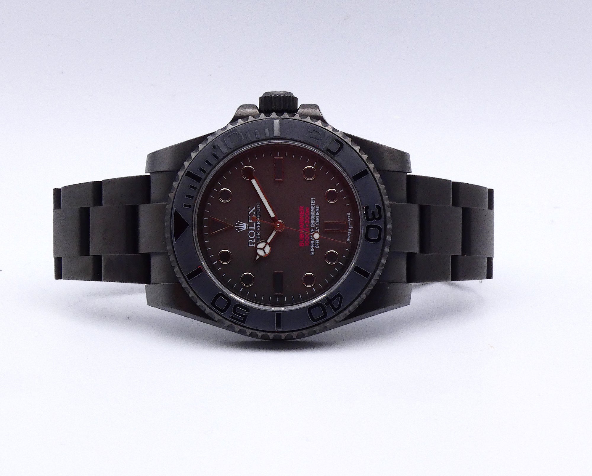 SOLD Rolex Submariner (No Date) Custom Submariner Black Venom 1/10