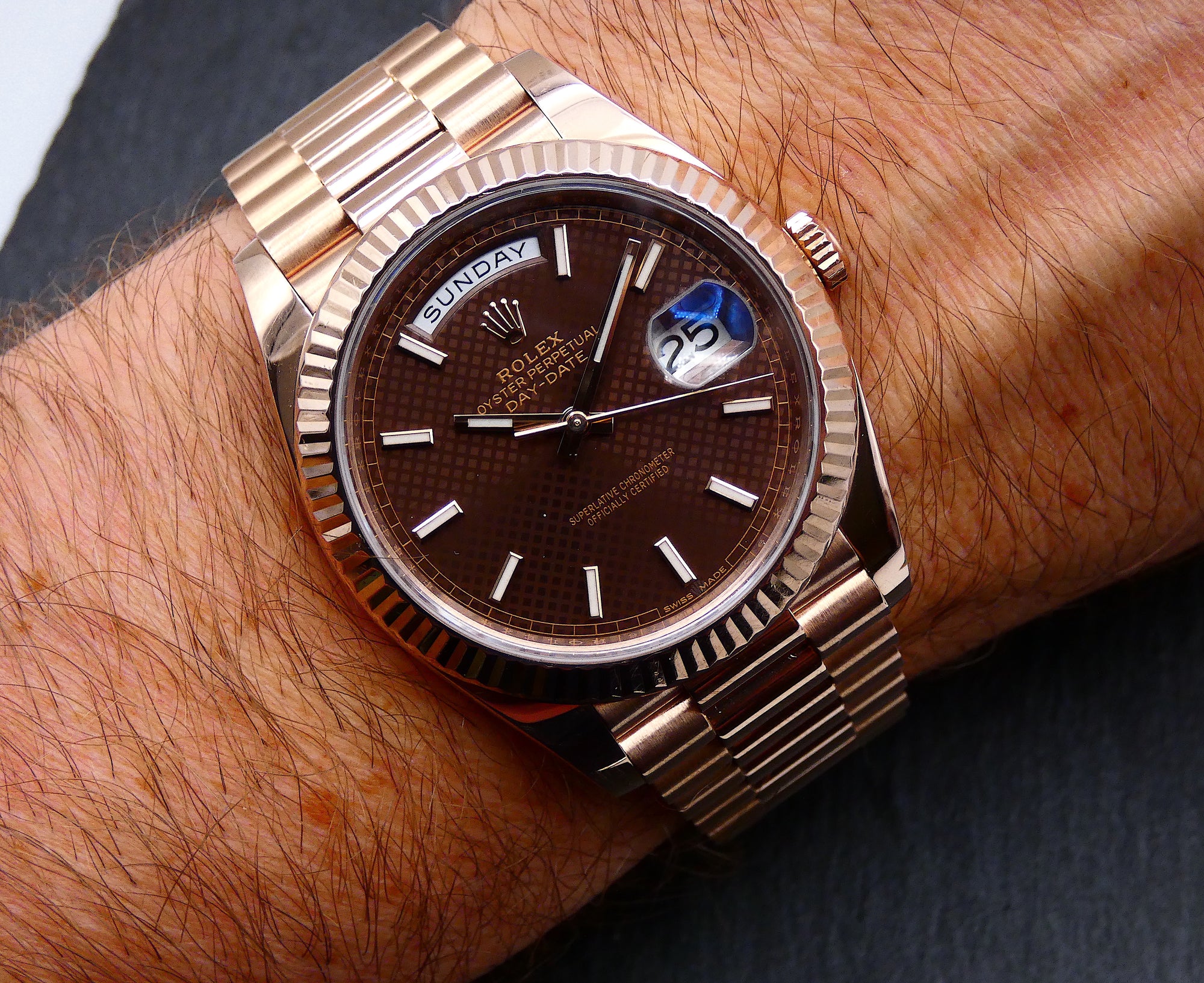 SOLD Rolex Day-Date 40 2017 / 2023 service