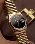Rolex Day-Date 18038 Onyx Dial – Full Set – Dutch Delivered – 1986