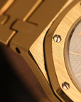 Audemars Piguet Royal Oak Nice condition! long bracelet / tropical fade grey 4100BA