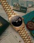 Rolex Day-Date 18038 Onyx Dial – Full Set – Dutch Delivered – 1986
