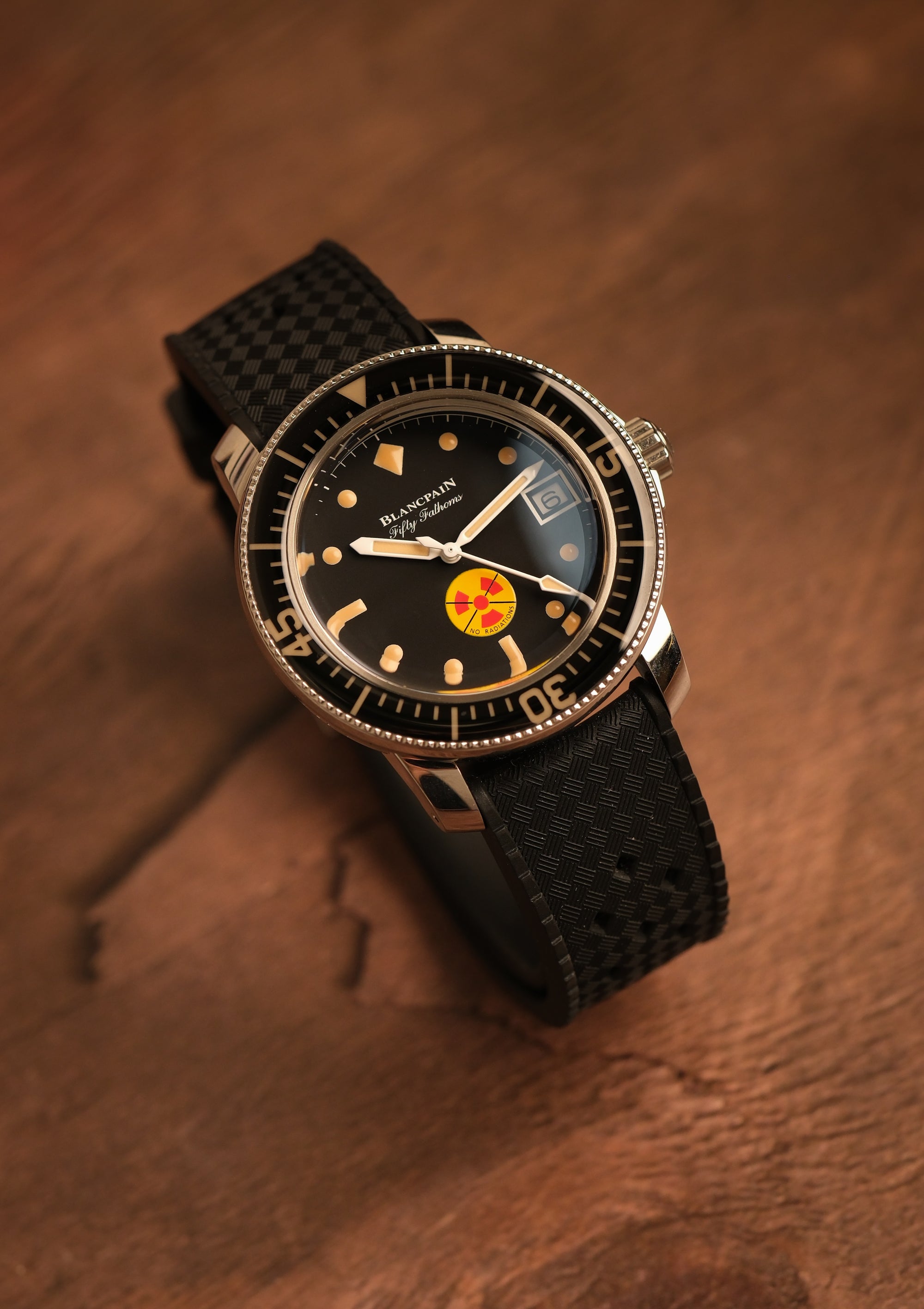 Blancpain Fifty Fathoms “No Rad” – Tribute to a Dive Icon 5008D-1130-B64A