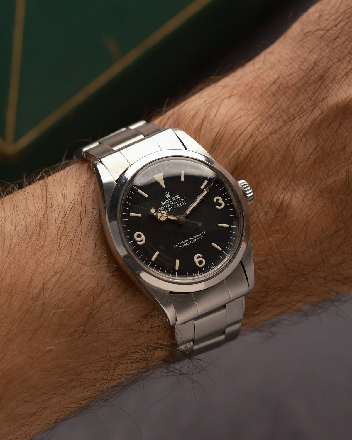 Rolex Explorer 1016 MK1 – Circa 1966 – Punched Papers - box – 7206 Rivet Bracelet