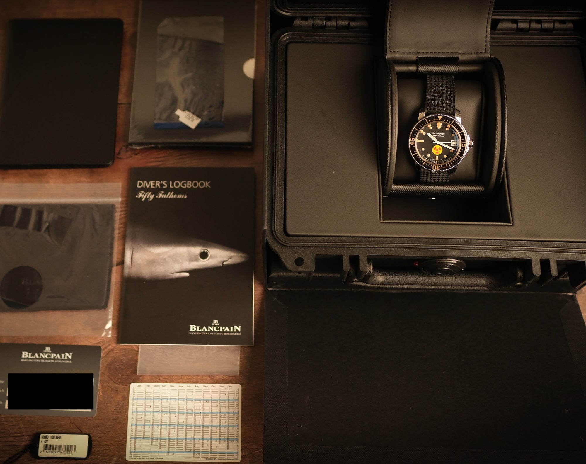 Blancpain Fifty Fathoms “No Rad” – Tribute to a Dive Icon 5008D-1130-B64A