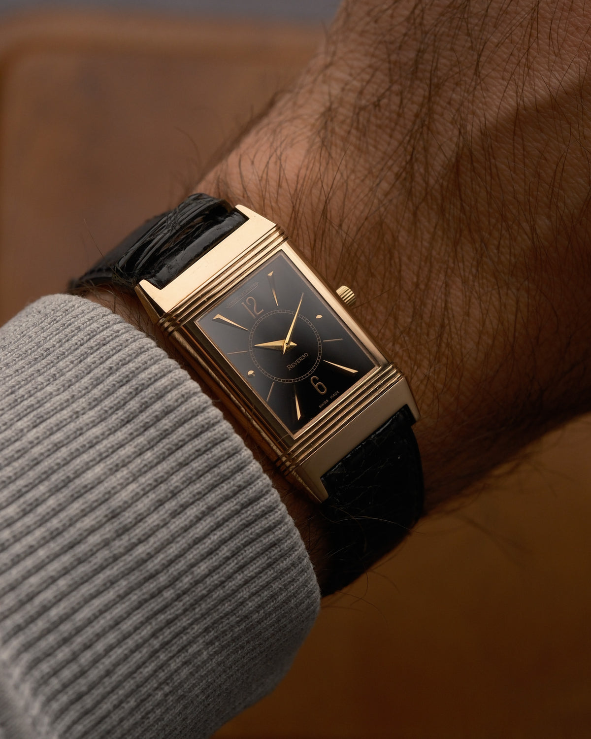 RES Jaeger-LeCoultre Reverso Classique – Art Deco limited – Black Dial – 1991