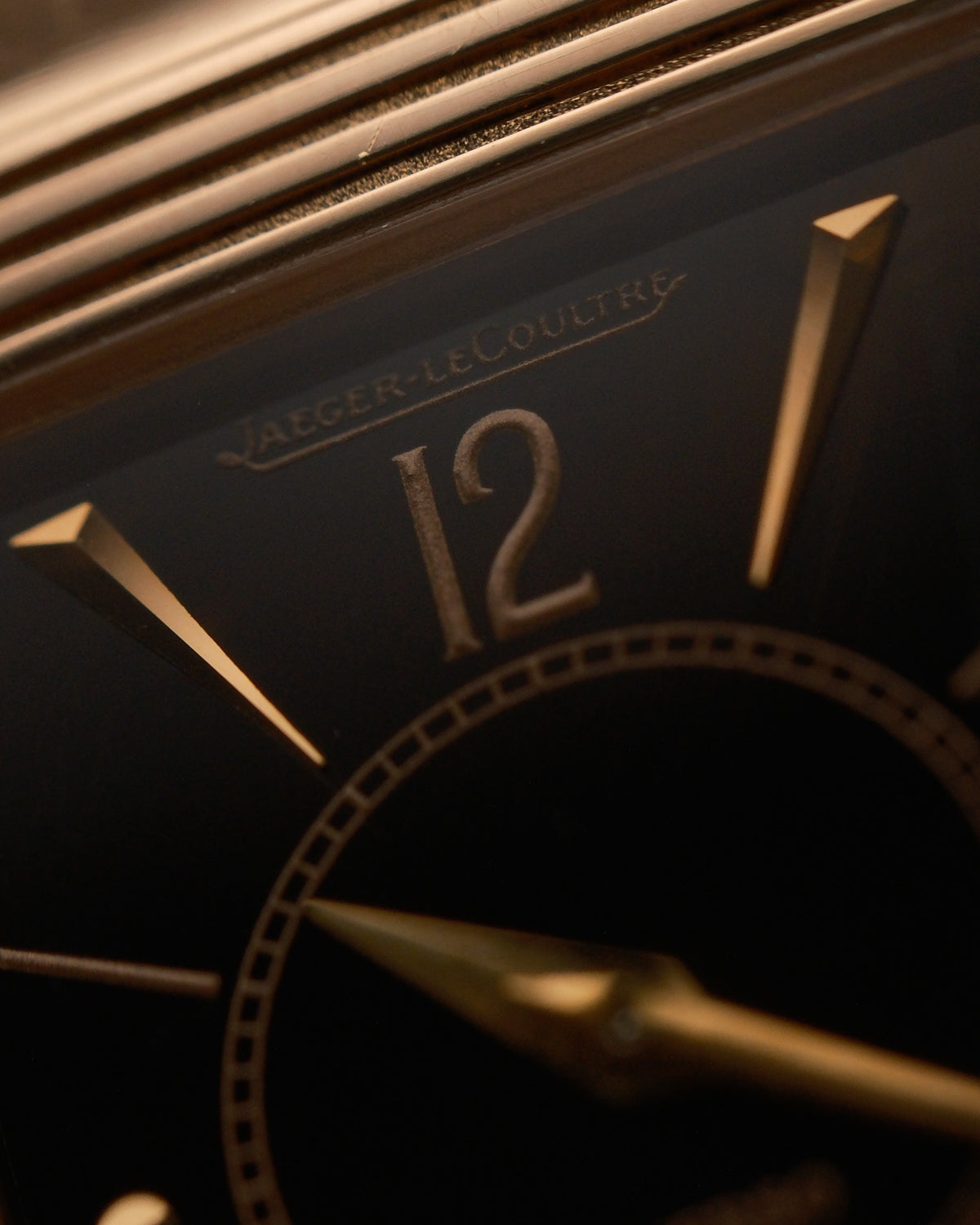 RES Jaeger-LeCoultre Reverso Classique – Art Deco limited – Black Dial – 1991