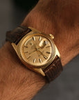 Rolex Day-Date 36 Rare Linen Pie Pan / 1965