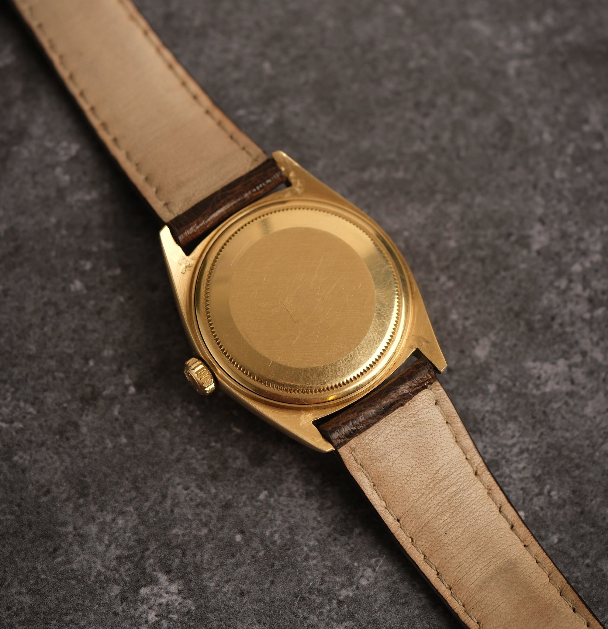 Rolex Day-Date 36 Rare Linen Pie Pan / 1965