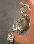 Omega Seamaster Aqua Terra Chronograph Checked at Omega / Gloss black