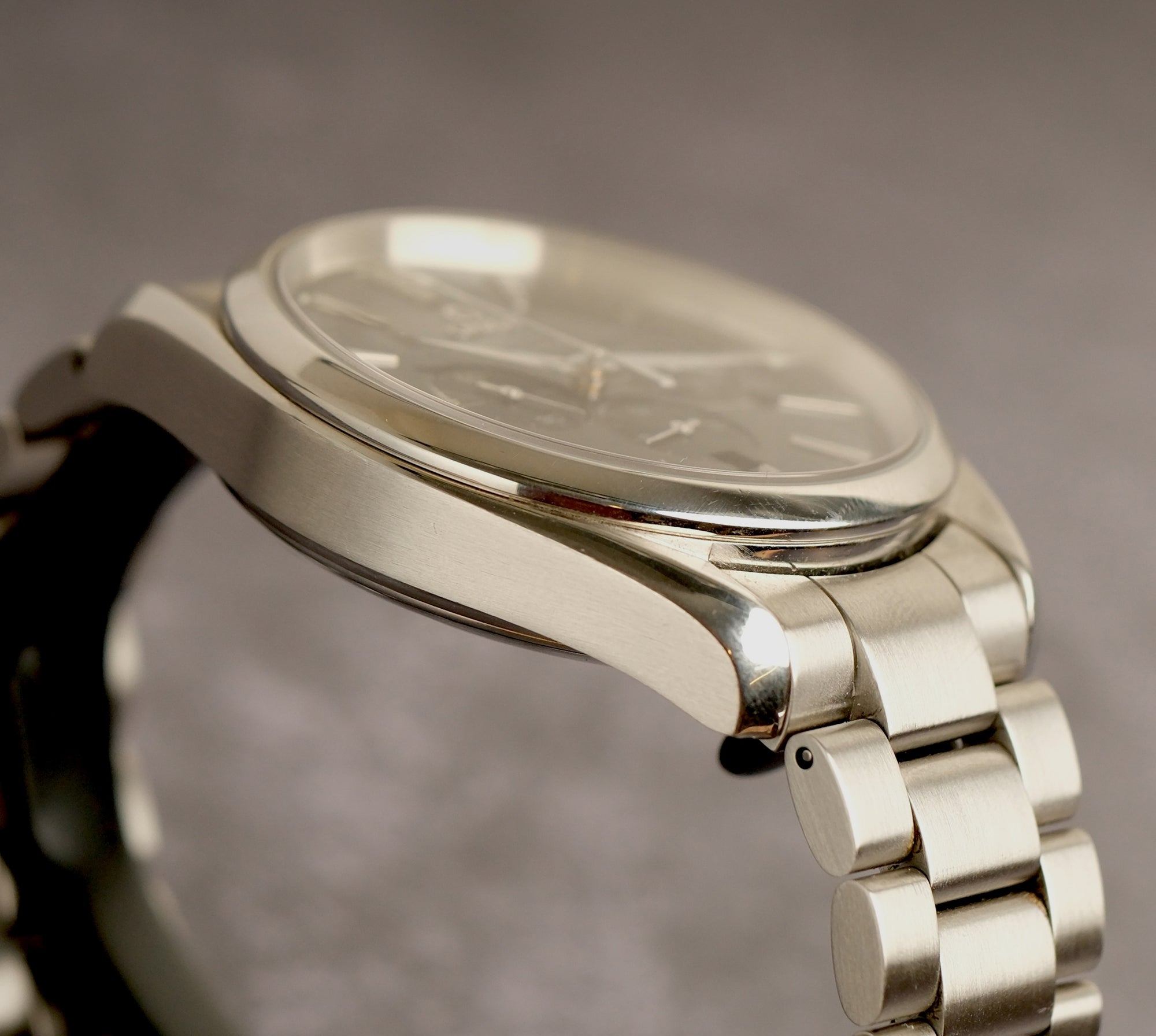 Omega Seamaster Aqua Terra Chronograph Checked at Omega / Gloss black