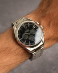Omega Seamaster Aqua Terra Chronograph Checked at Omega / Gloss black