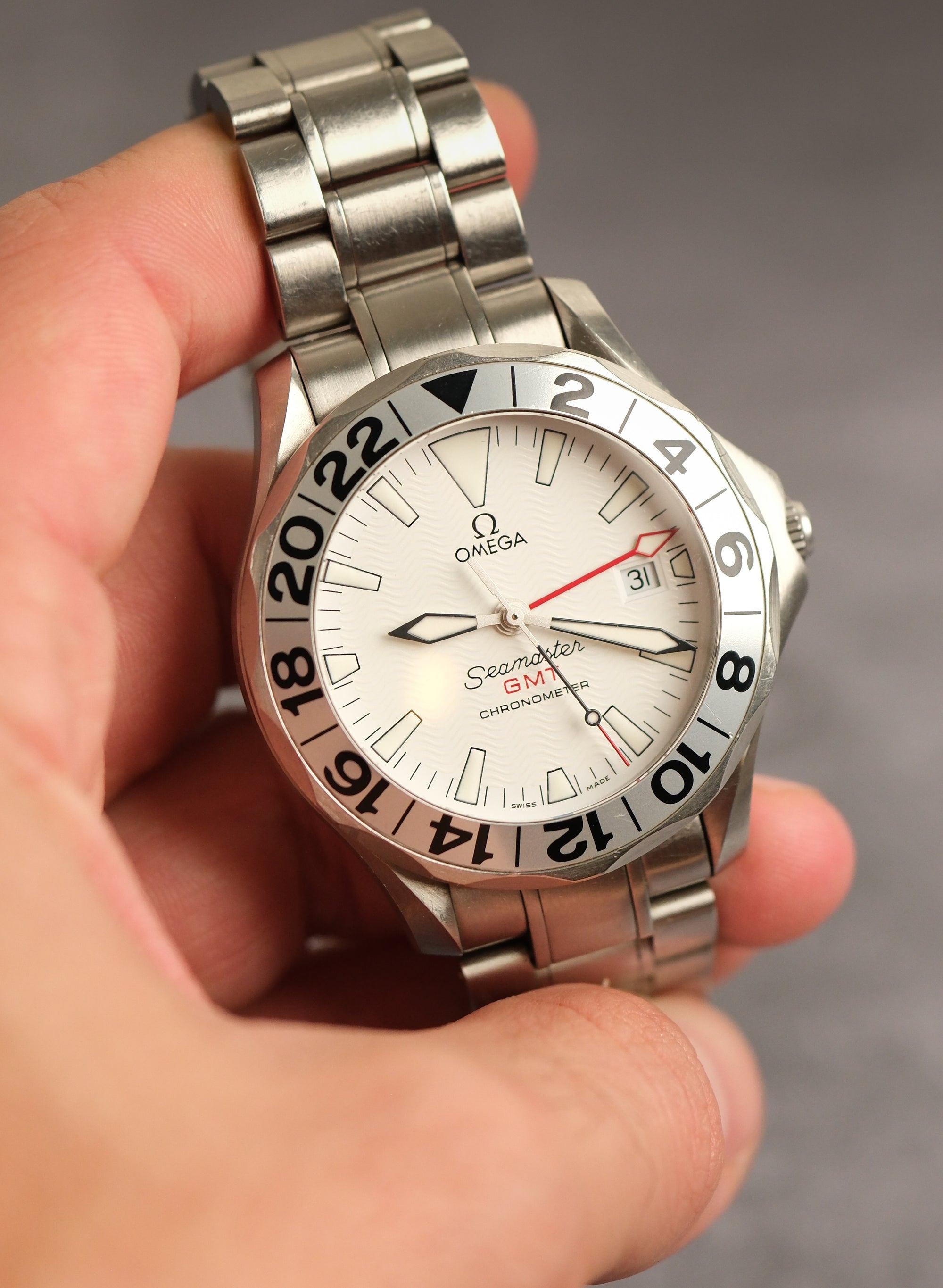 Omega Seamaster Diver 300 M Gmt Great White