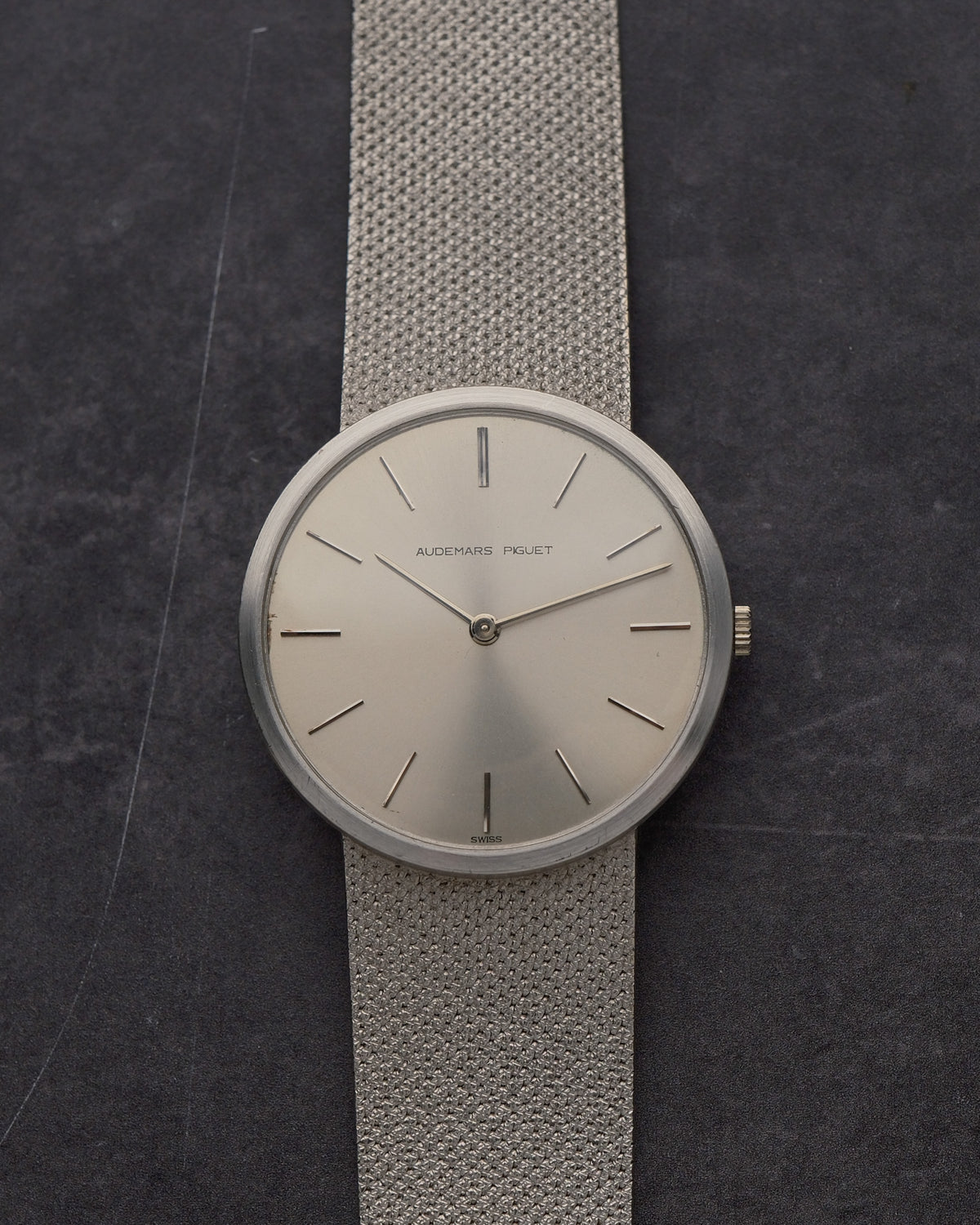 Audemars piguet white gold / ultra thin dress watch