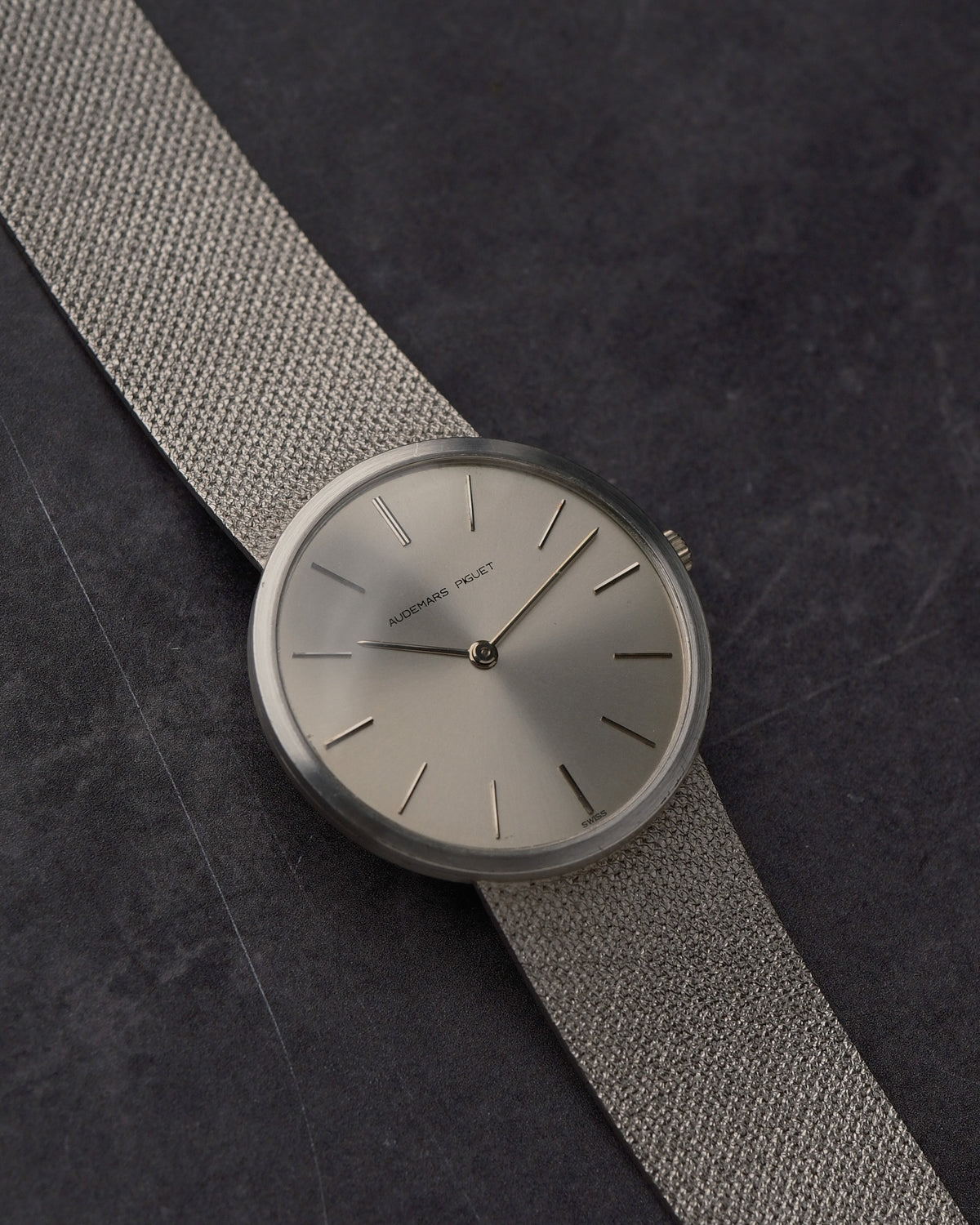 Audemars piguet white gold / ultra thin dress watch