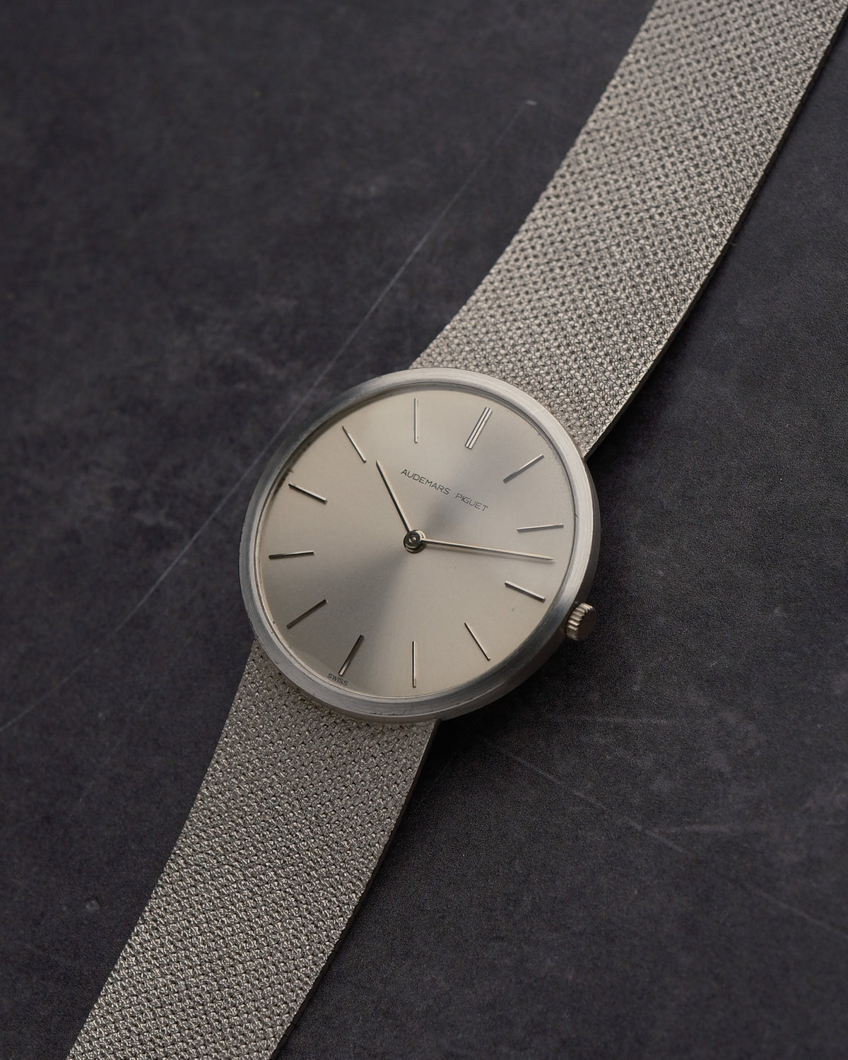 Audemars piguet white gold / ultra thin dress watch